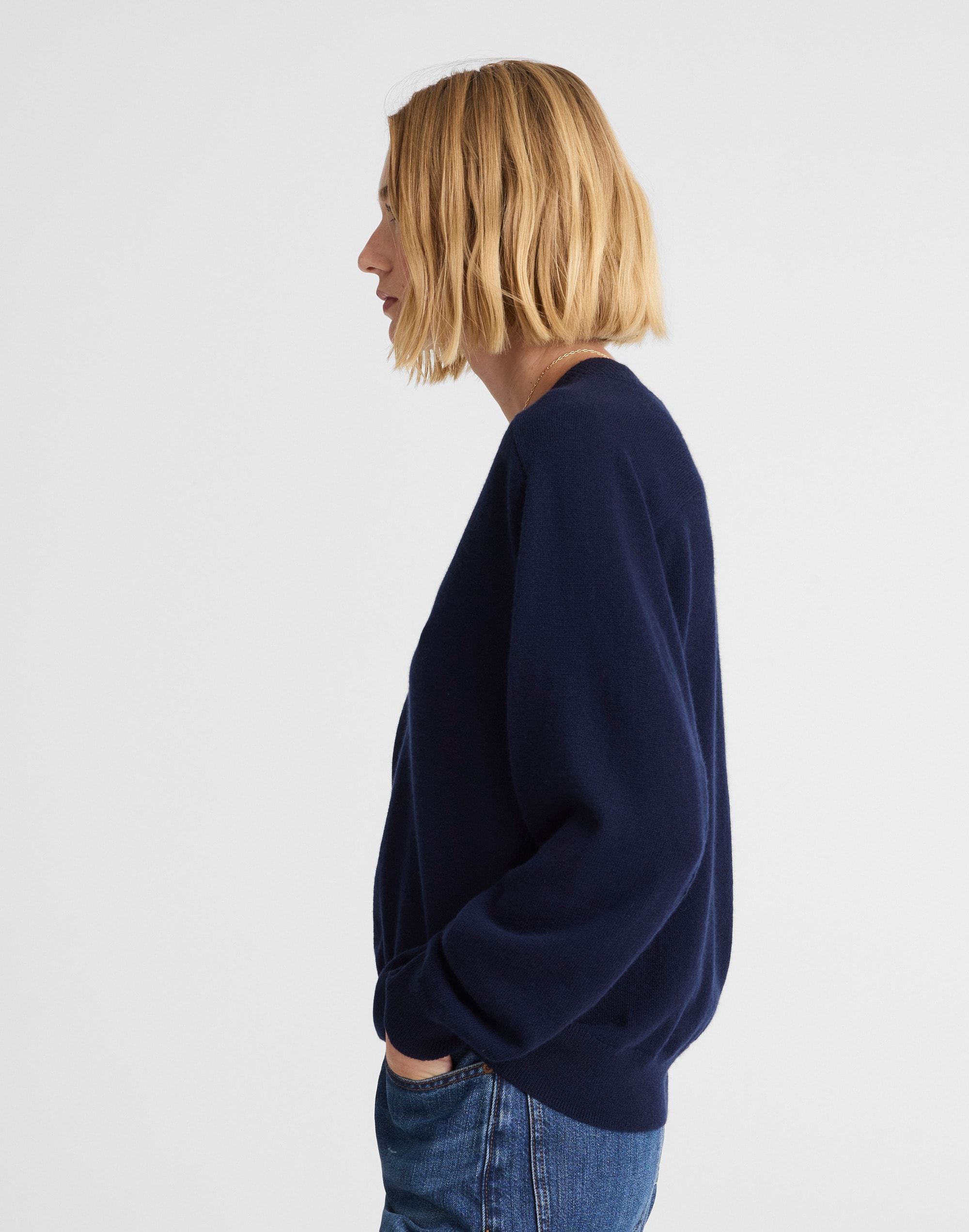 Cashmere V-Neck Sweater