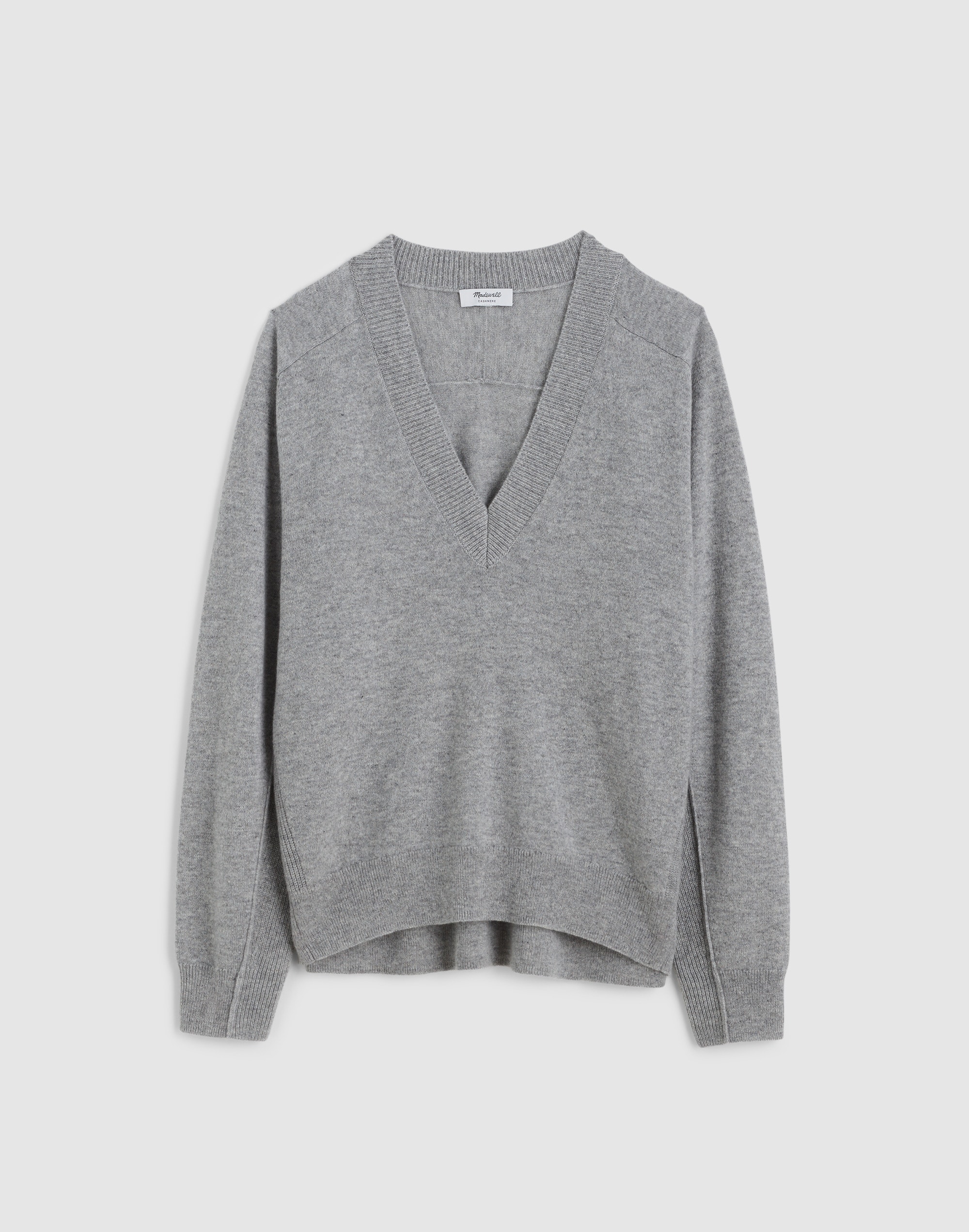 V-Neck Sweater in Cashmere
