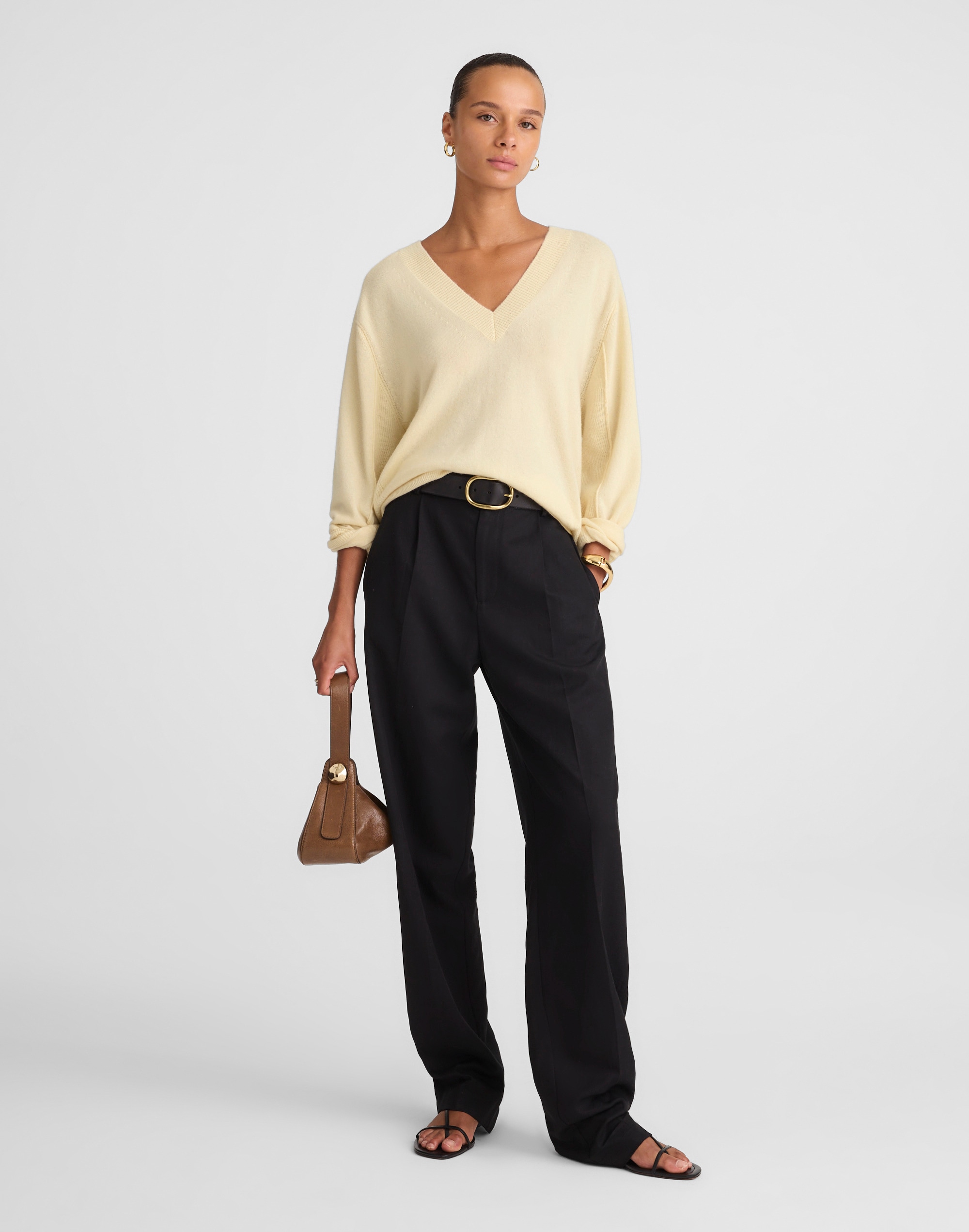 Cashmere V-Neck Sweater