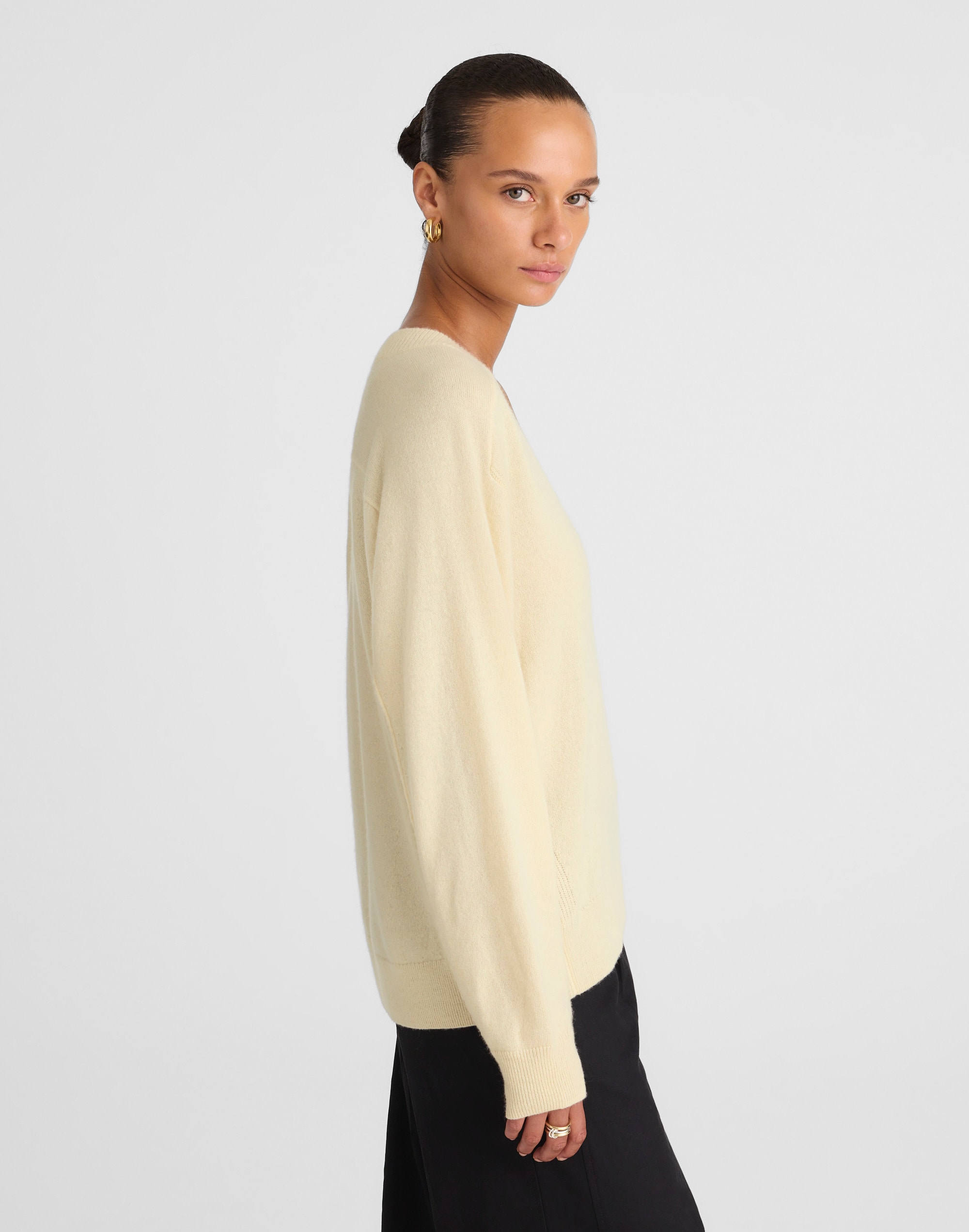 Cashmere V-Neck Sweater
