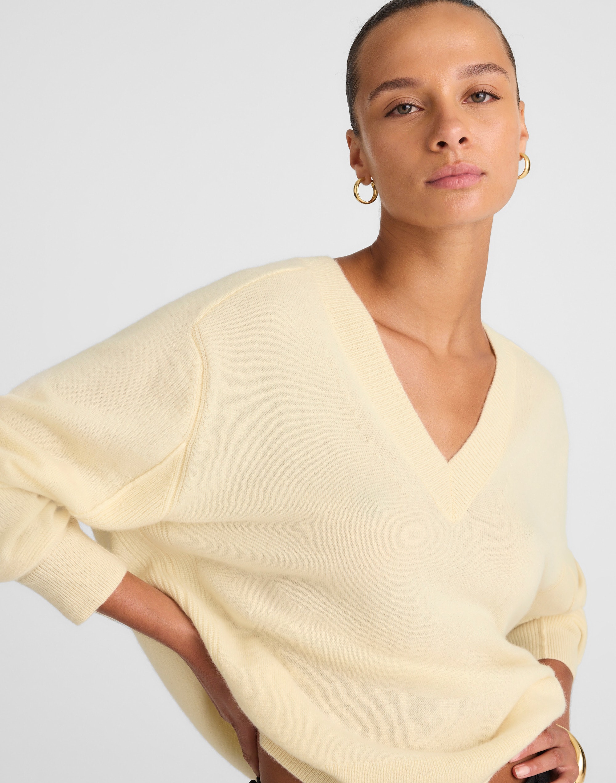 Cashmere V-Neck Sweater