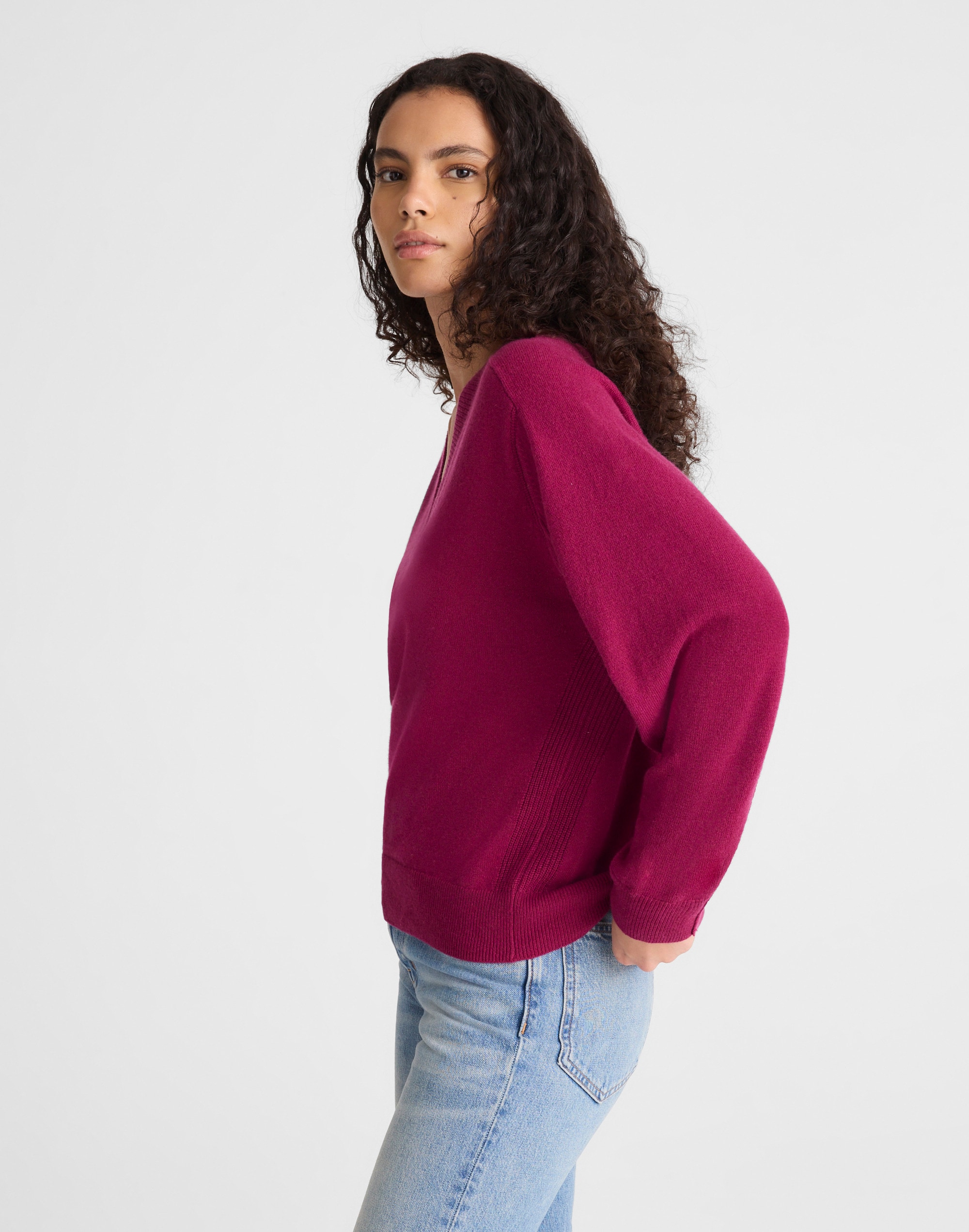 Cashmere V-Neck Sweater