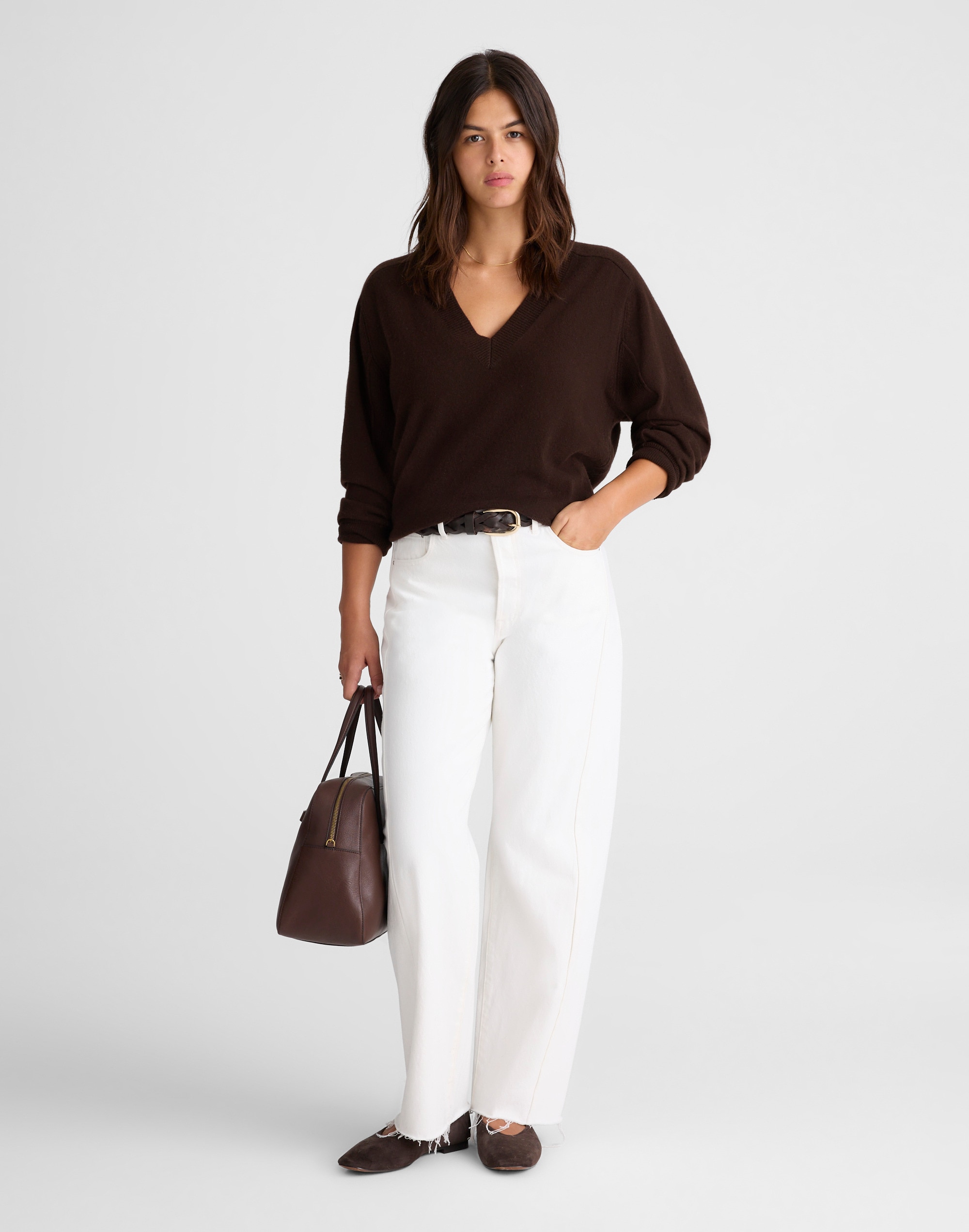 Cashmere V-Neck Sweater