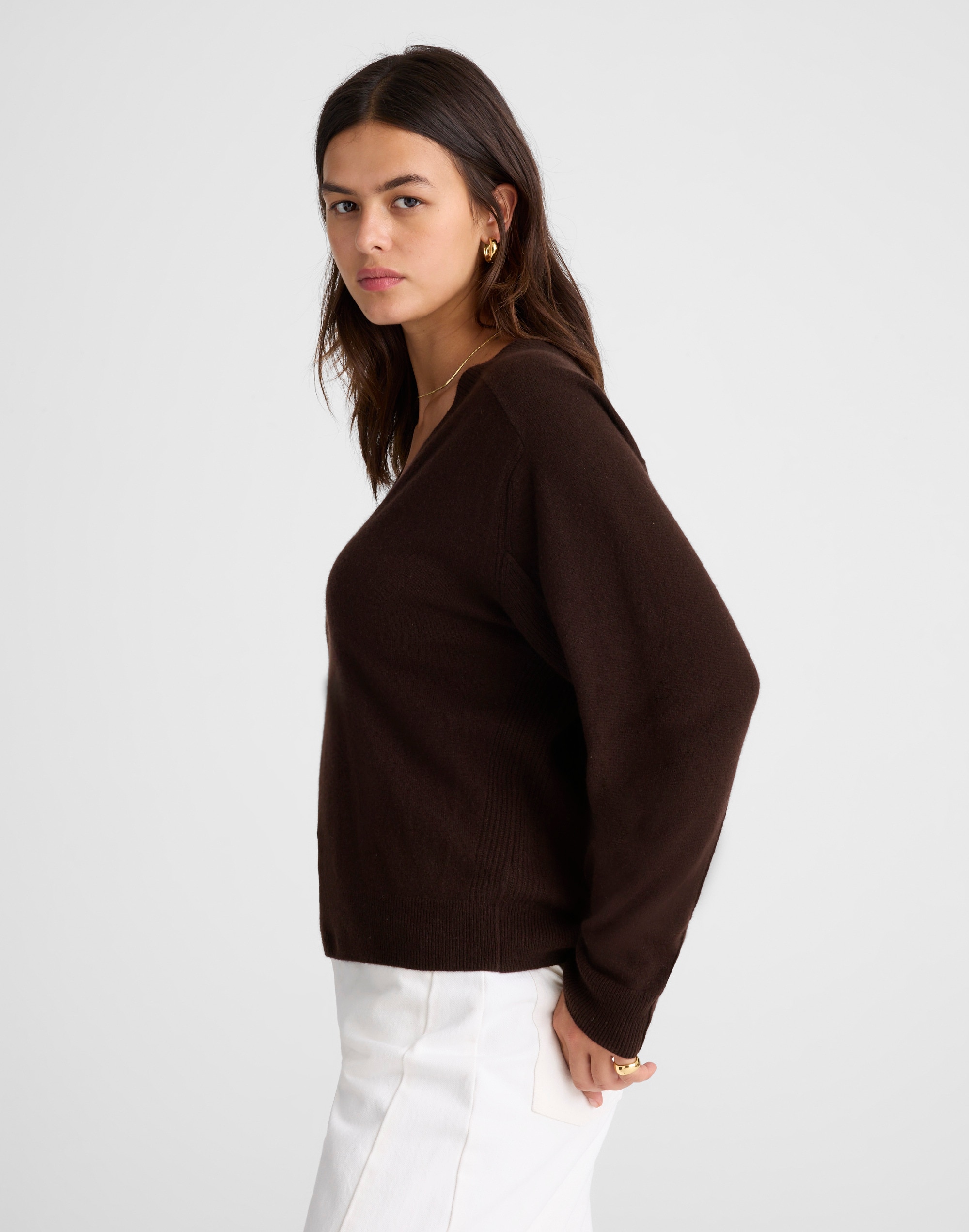 Cashmere V-Neck Sweater