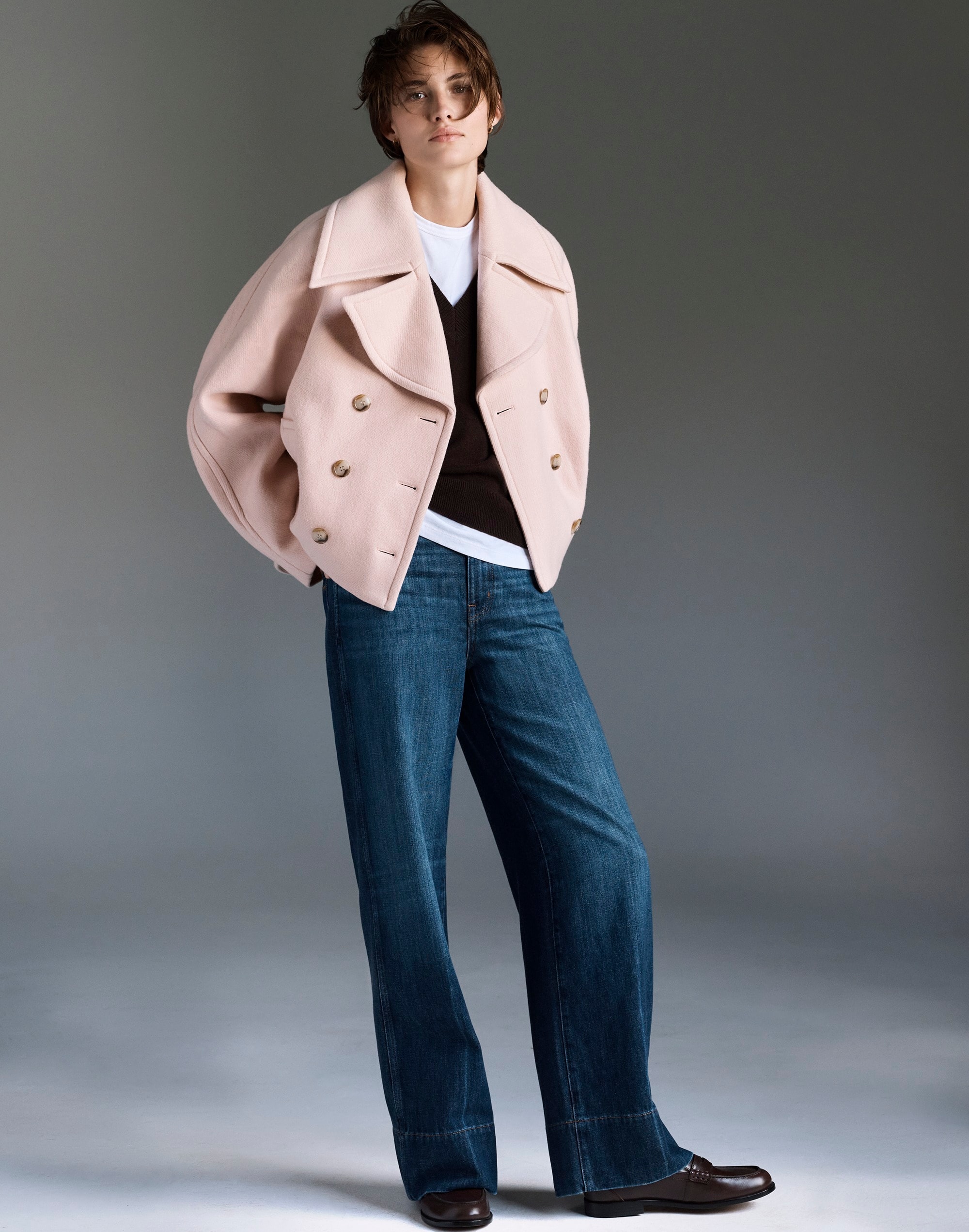 Cashmere VNeck Sweater Madewell