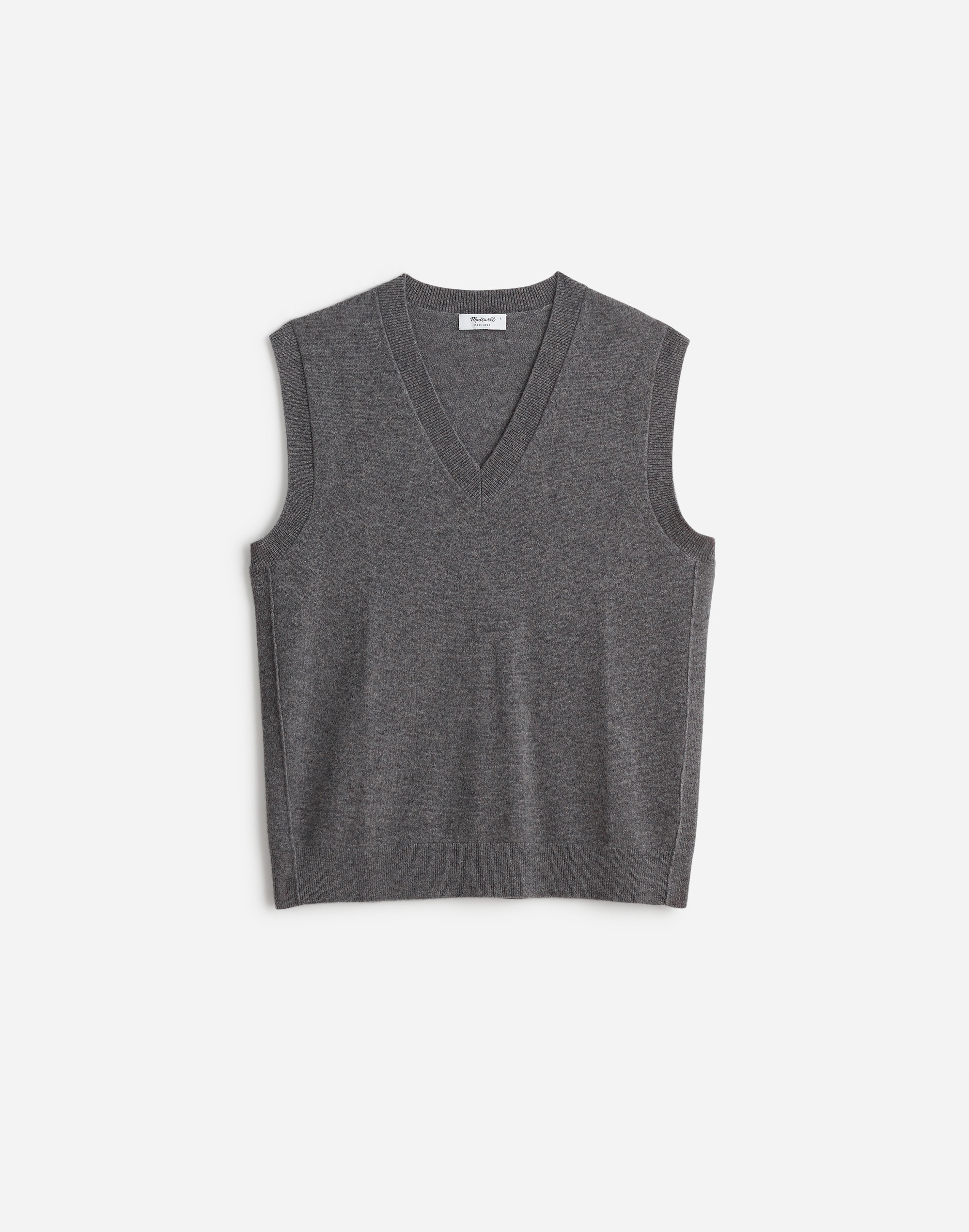 Cashmere V-Neck Sweater Vest