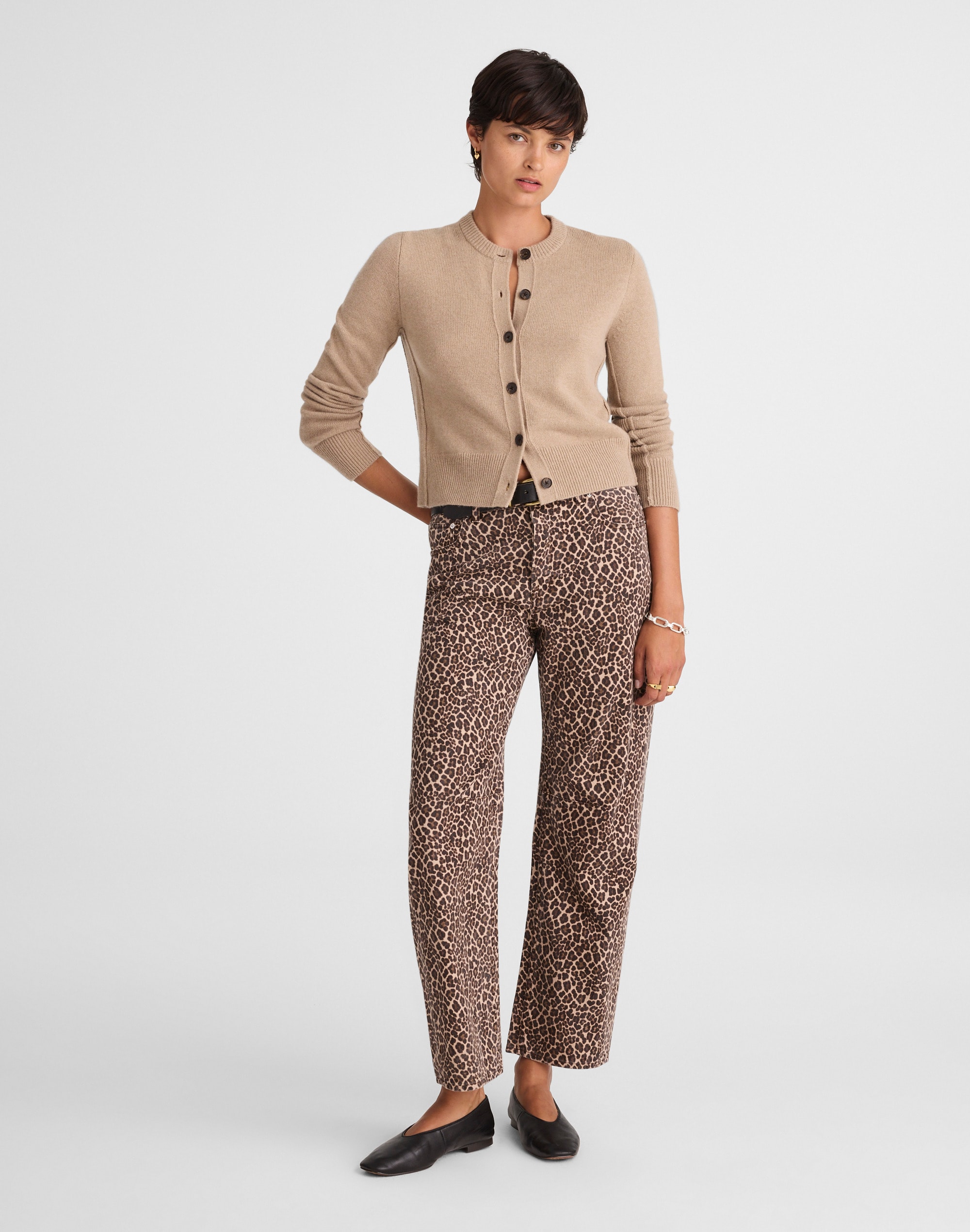 Cashmere Button-Front Cardigan Sweater | Madewell