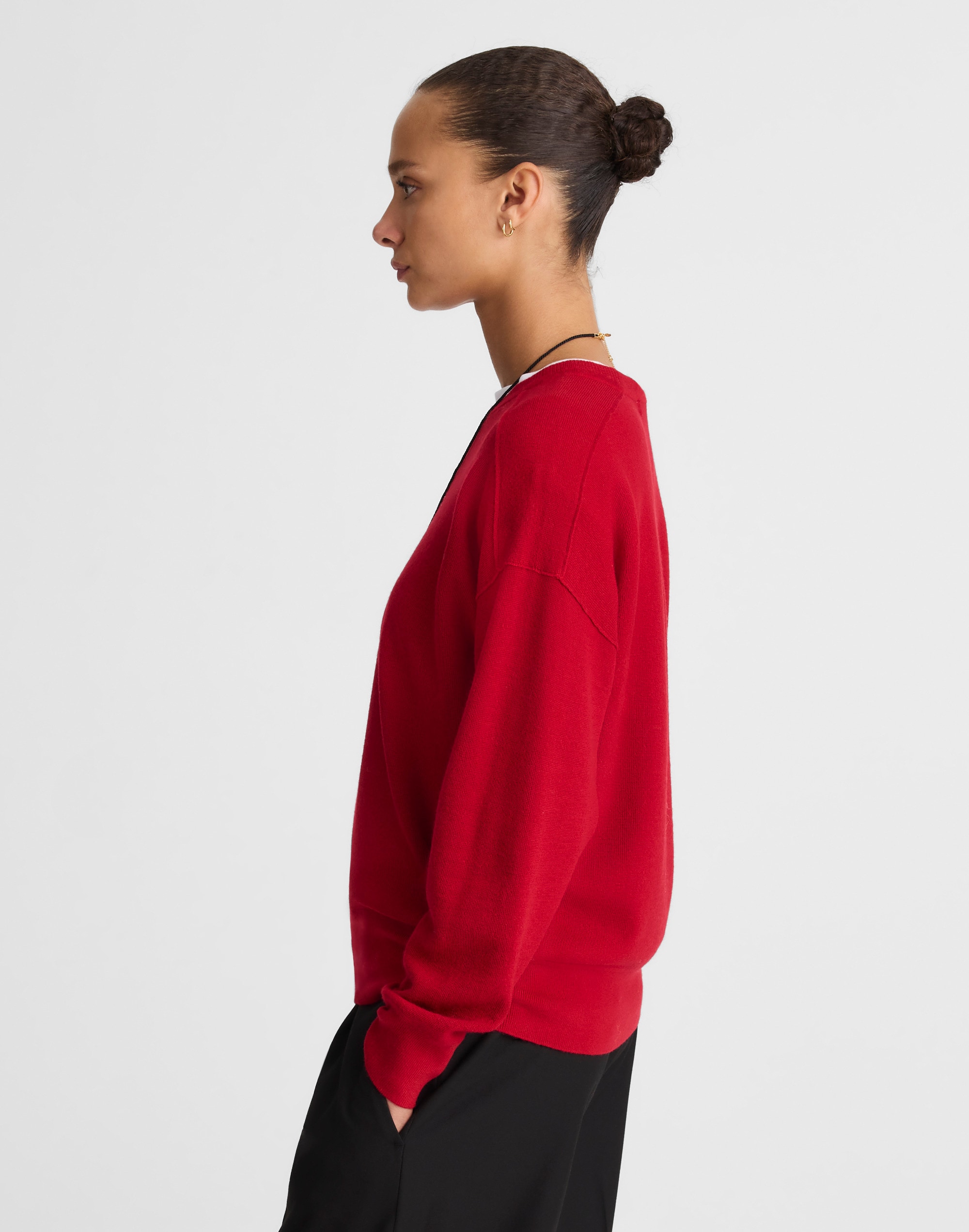 Merino Wool Pullover Sweater