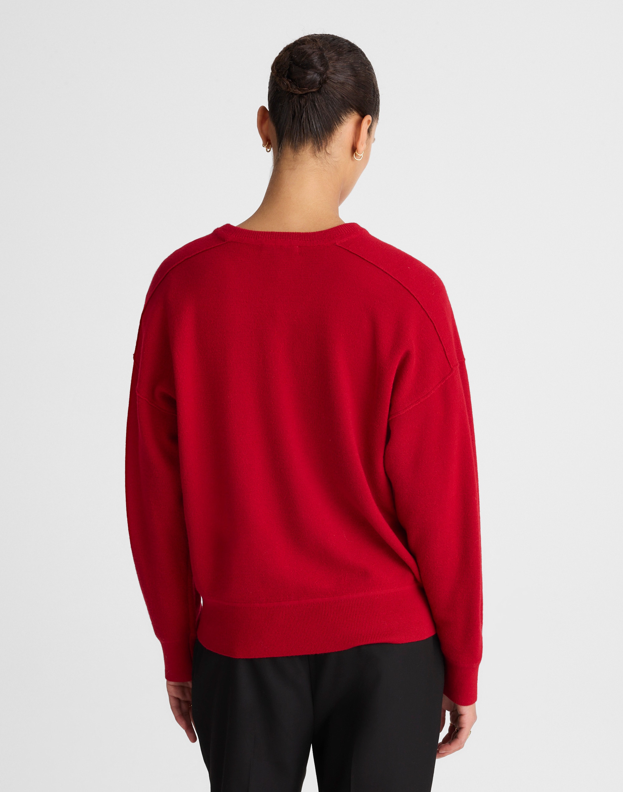 Merino Wool Pullover Sweater