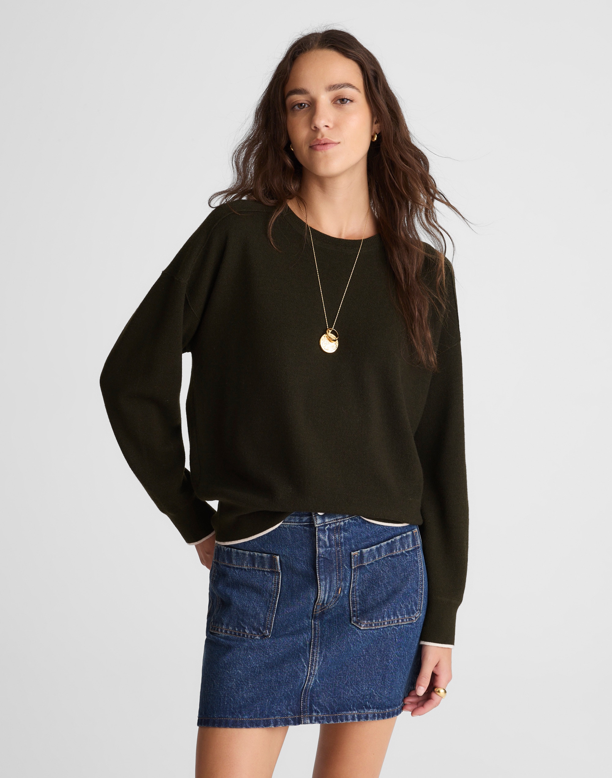 Merino Wool Pullover Sweater