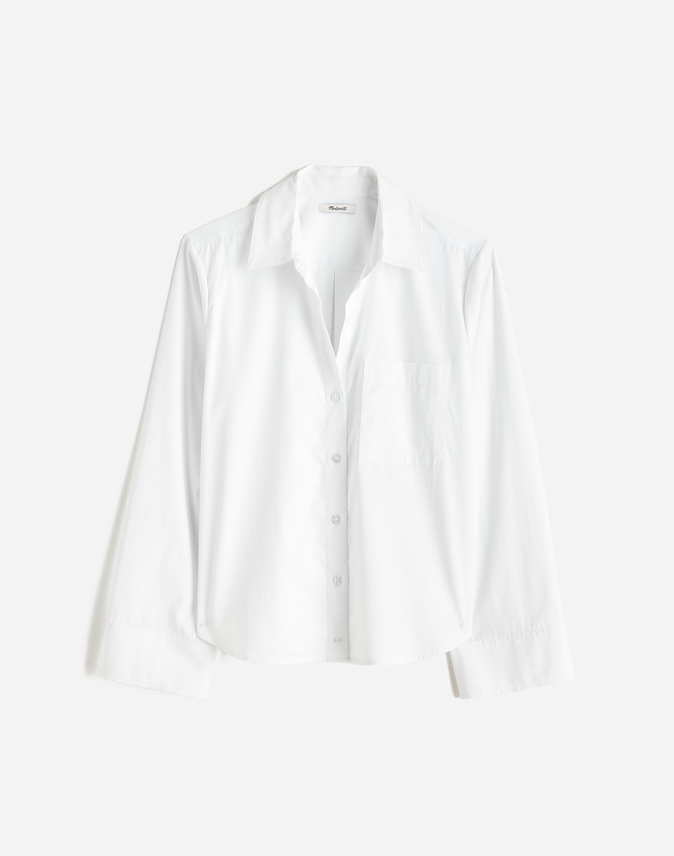 Plus Easy Y-Neck Button-Up Shirt