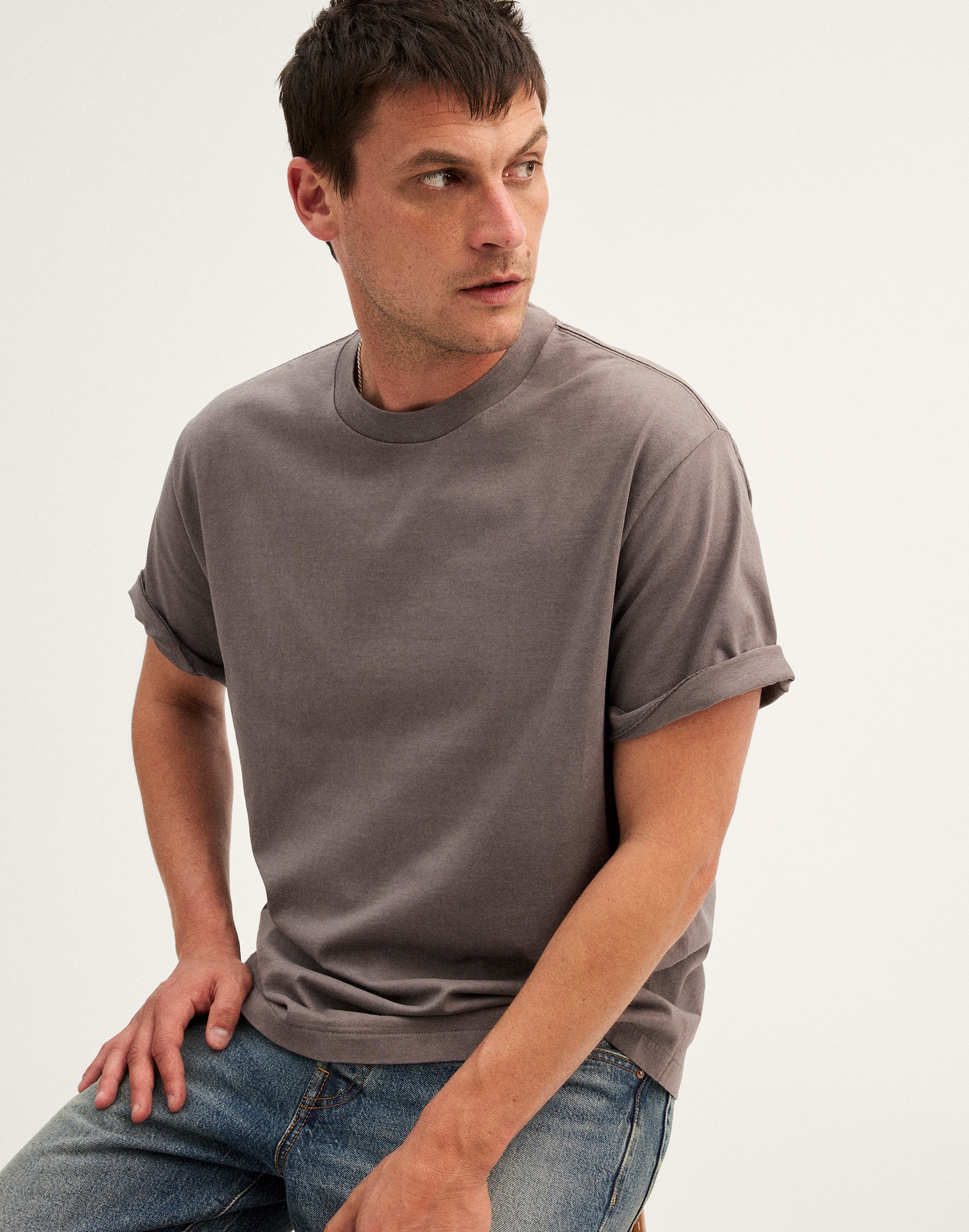 The Vintage Tee - Grey
