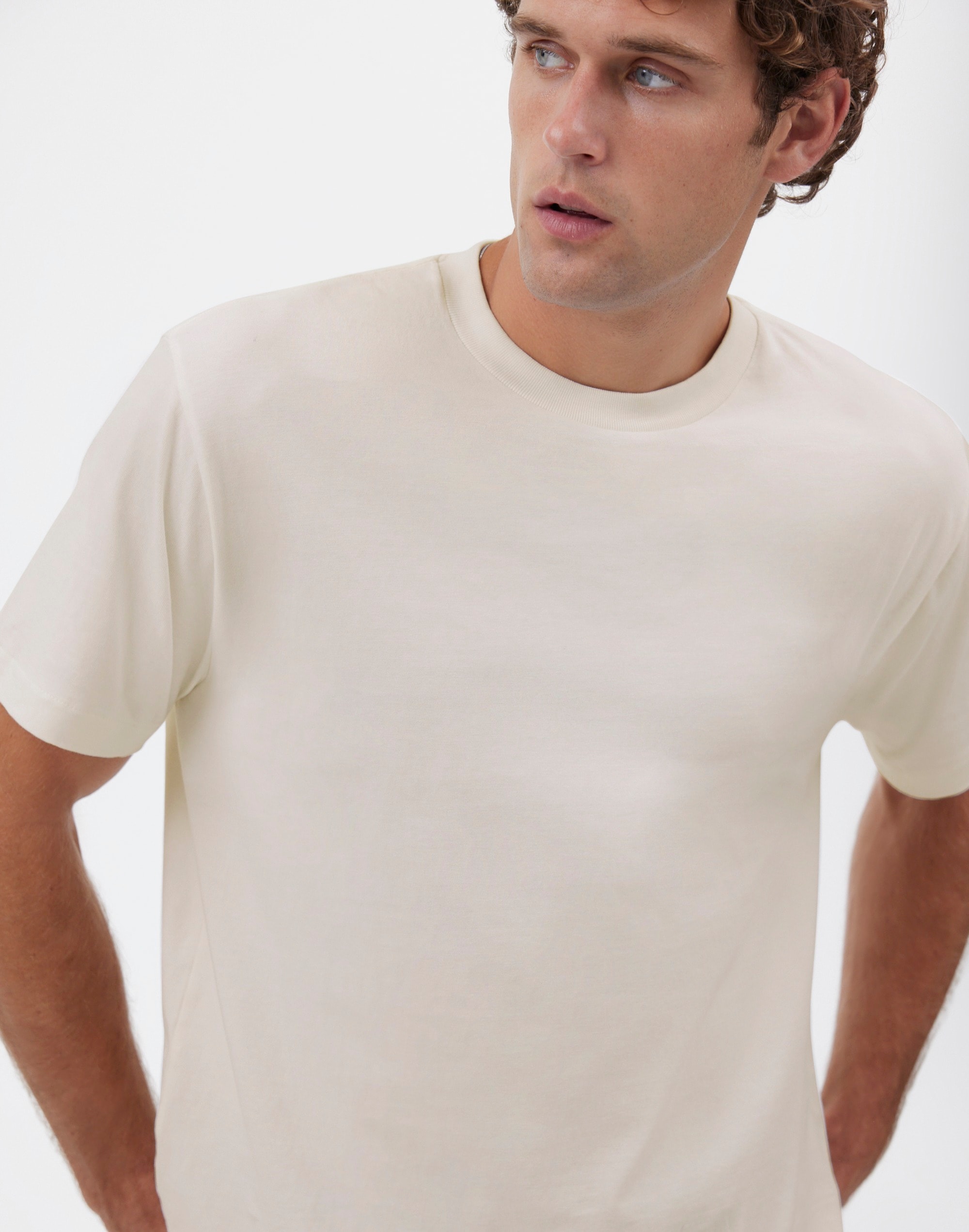 The Vintage Tee in soft white image 4