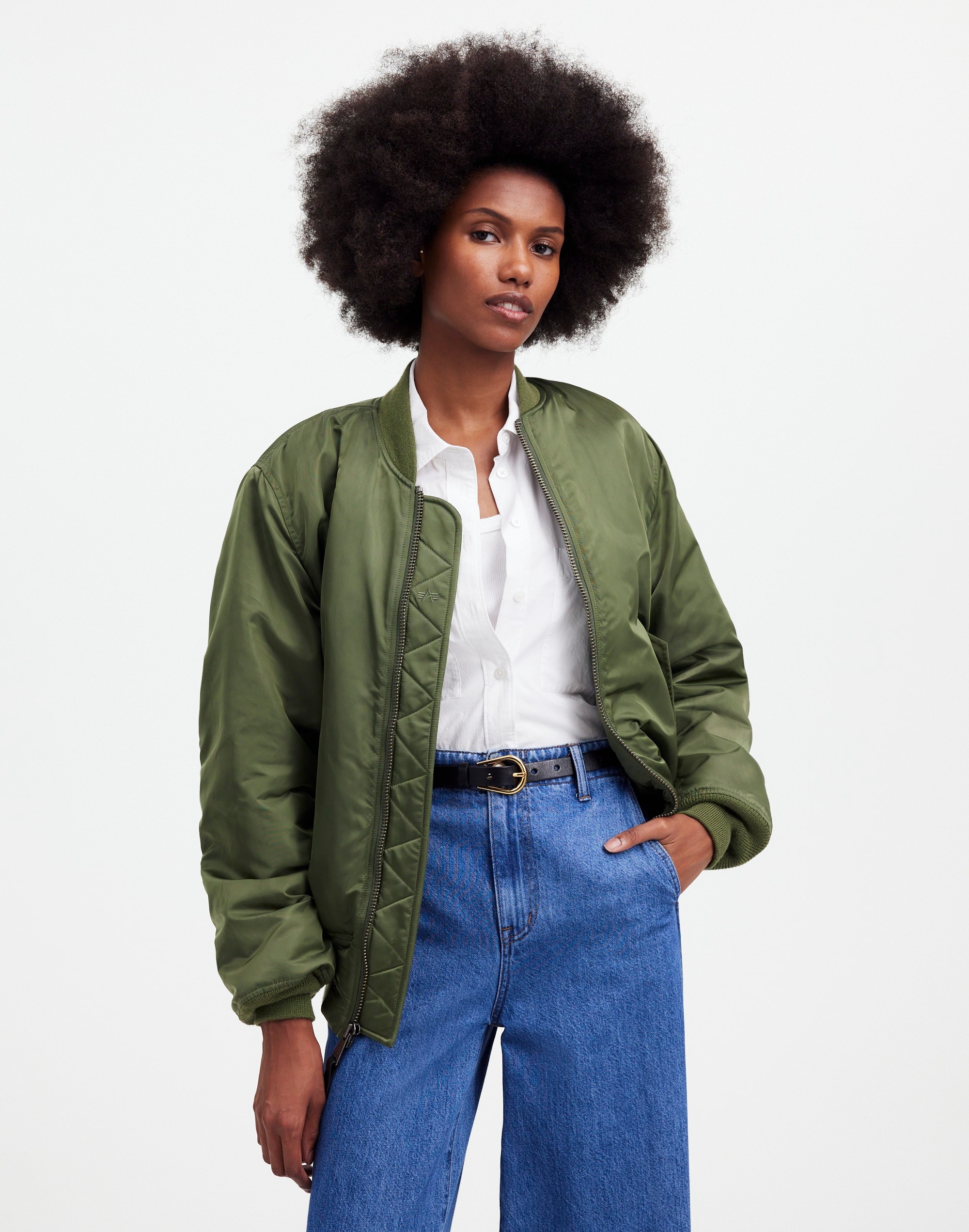 Madewell x Alpha Industries MA-1 Flight Jacket