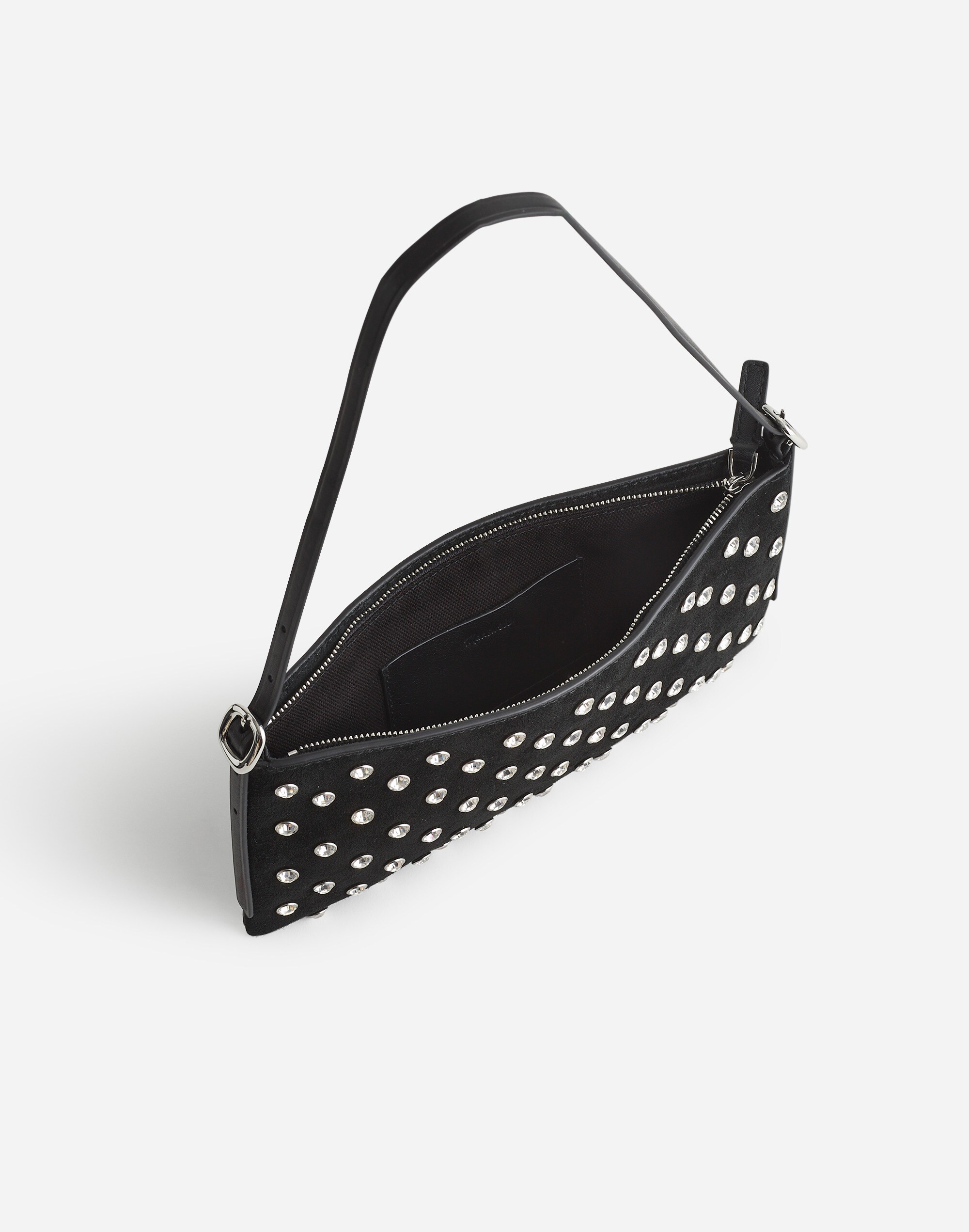 The Sculptural-Buckle Mini Shoulder Bag