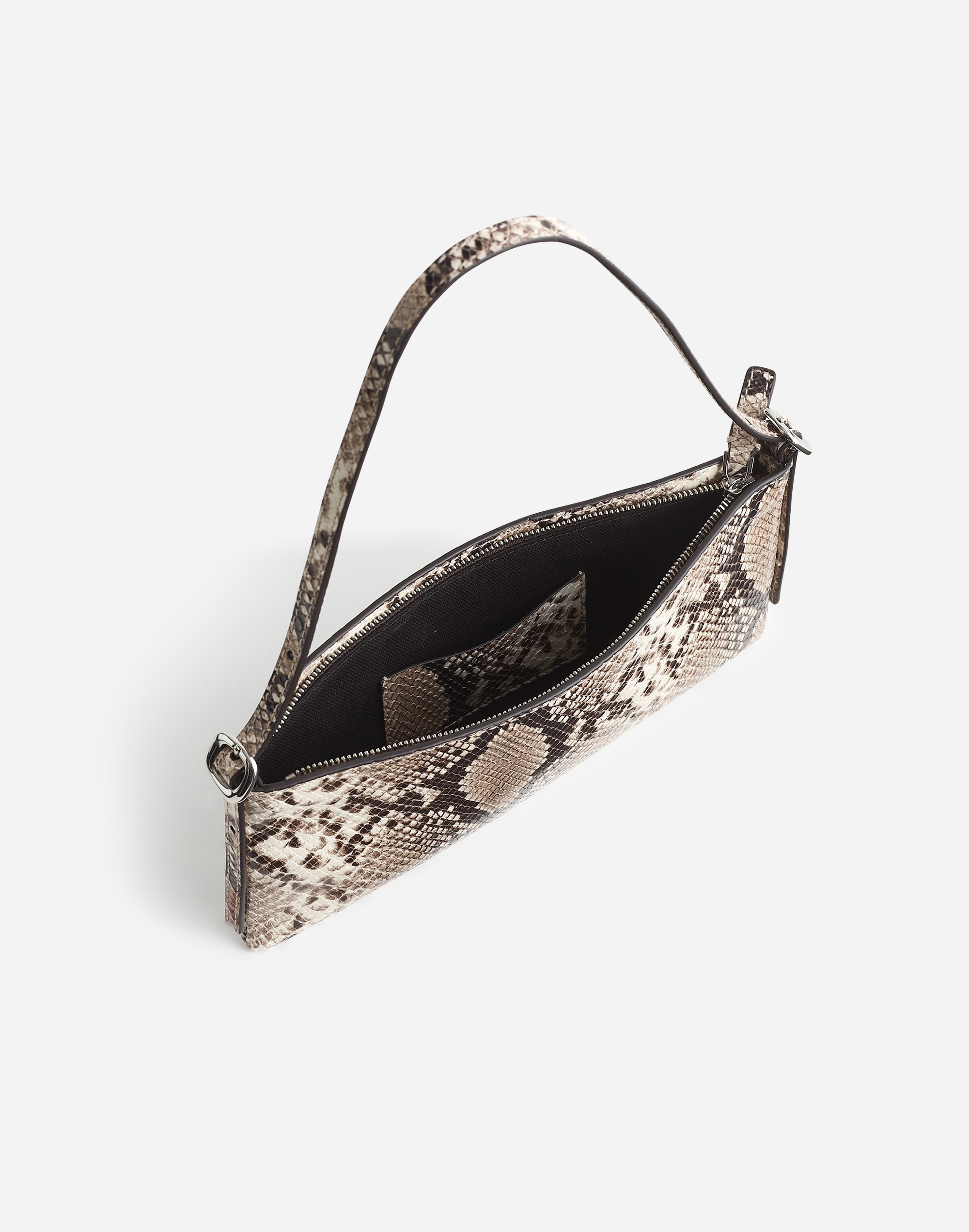 The Sculptural-Buckle Mini Shoulder Bag