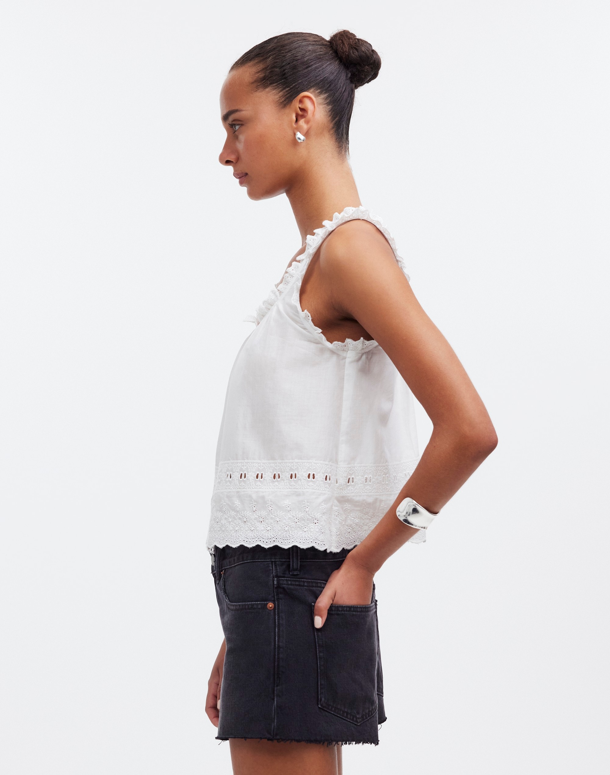 Low-Rise Boyfriend Shorts