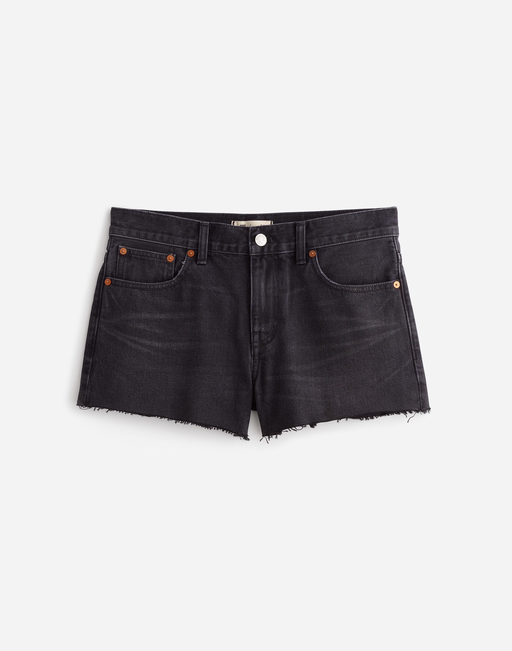 Low-Rise Boyfriend Shorts
