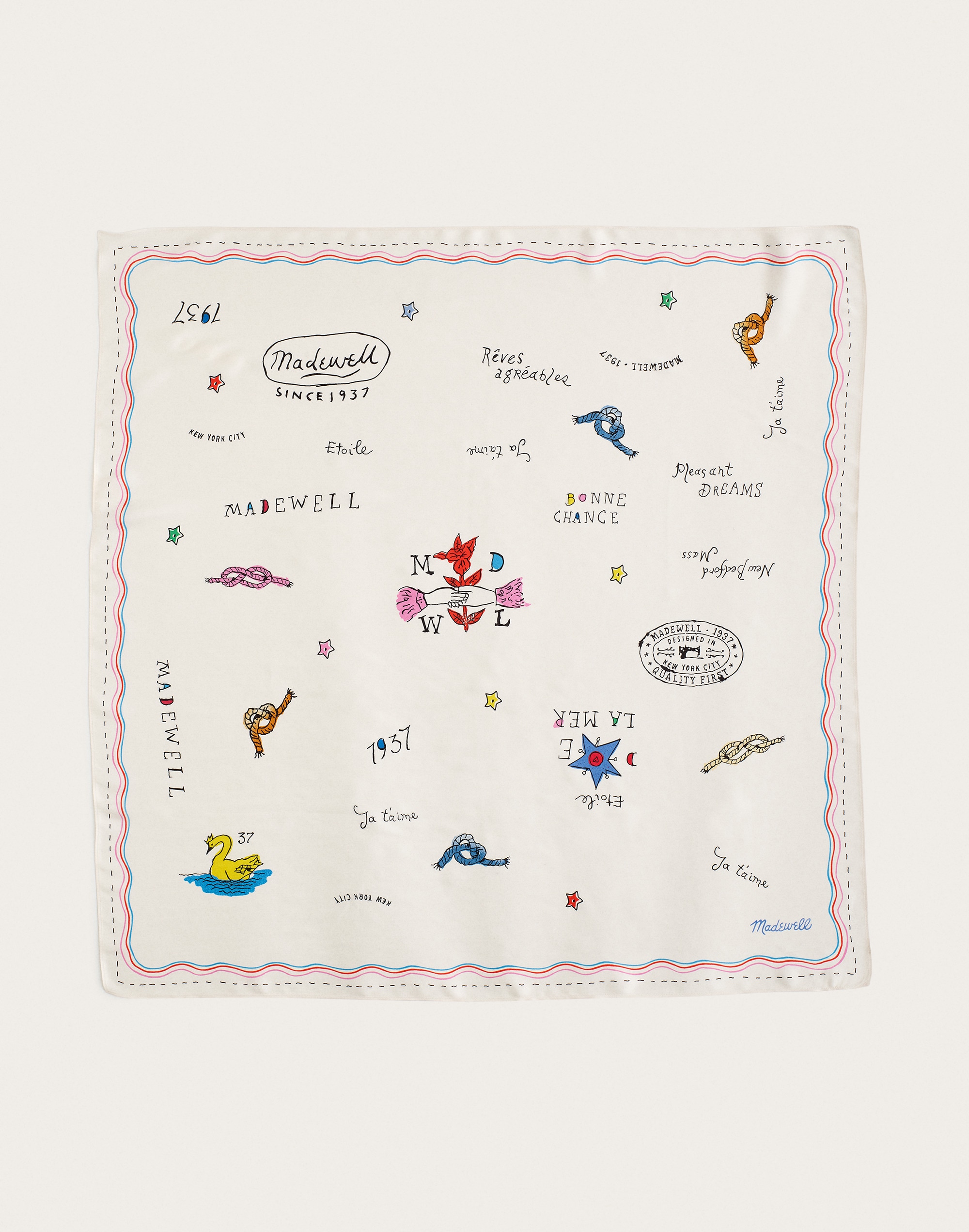 medium silk bandana