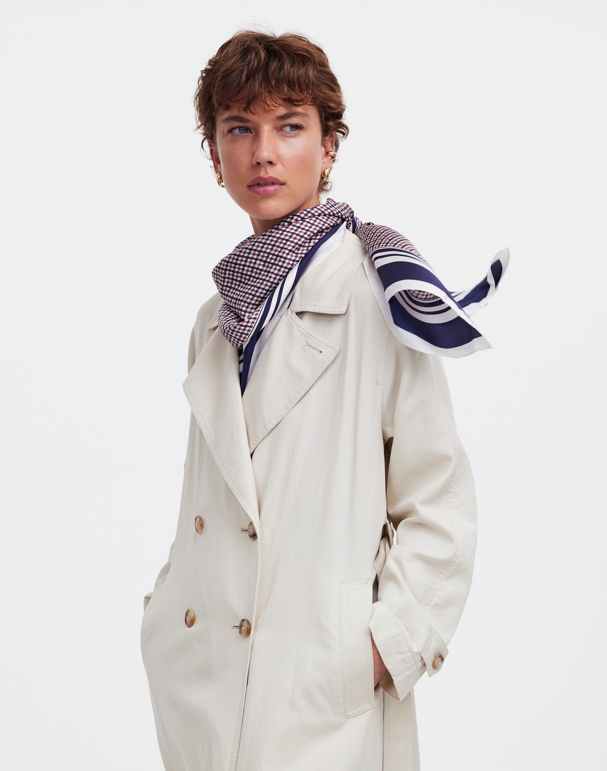 Oversized Silk Bandana