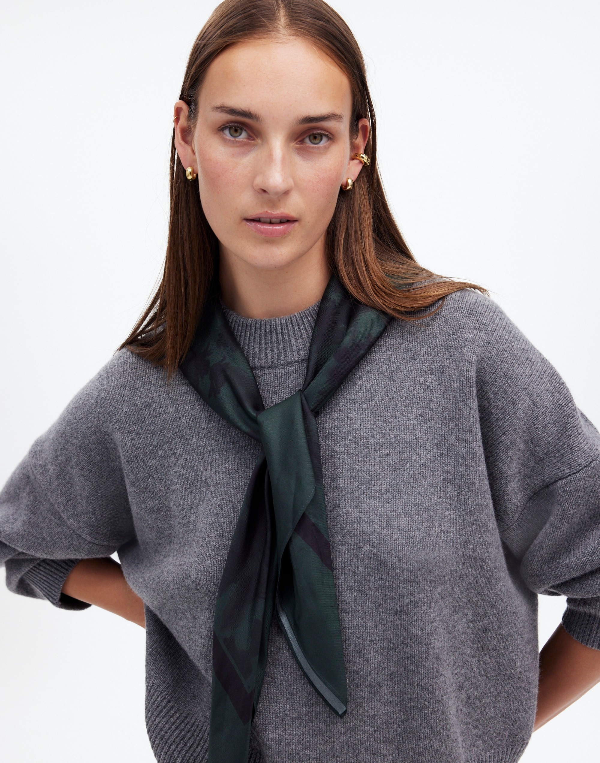 Oversized Silk Bandana