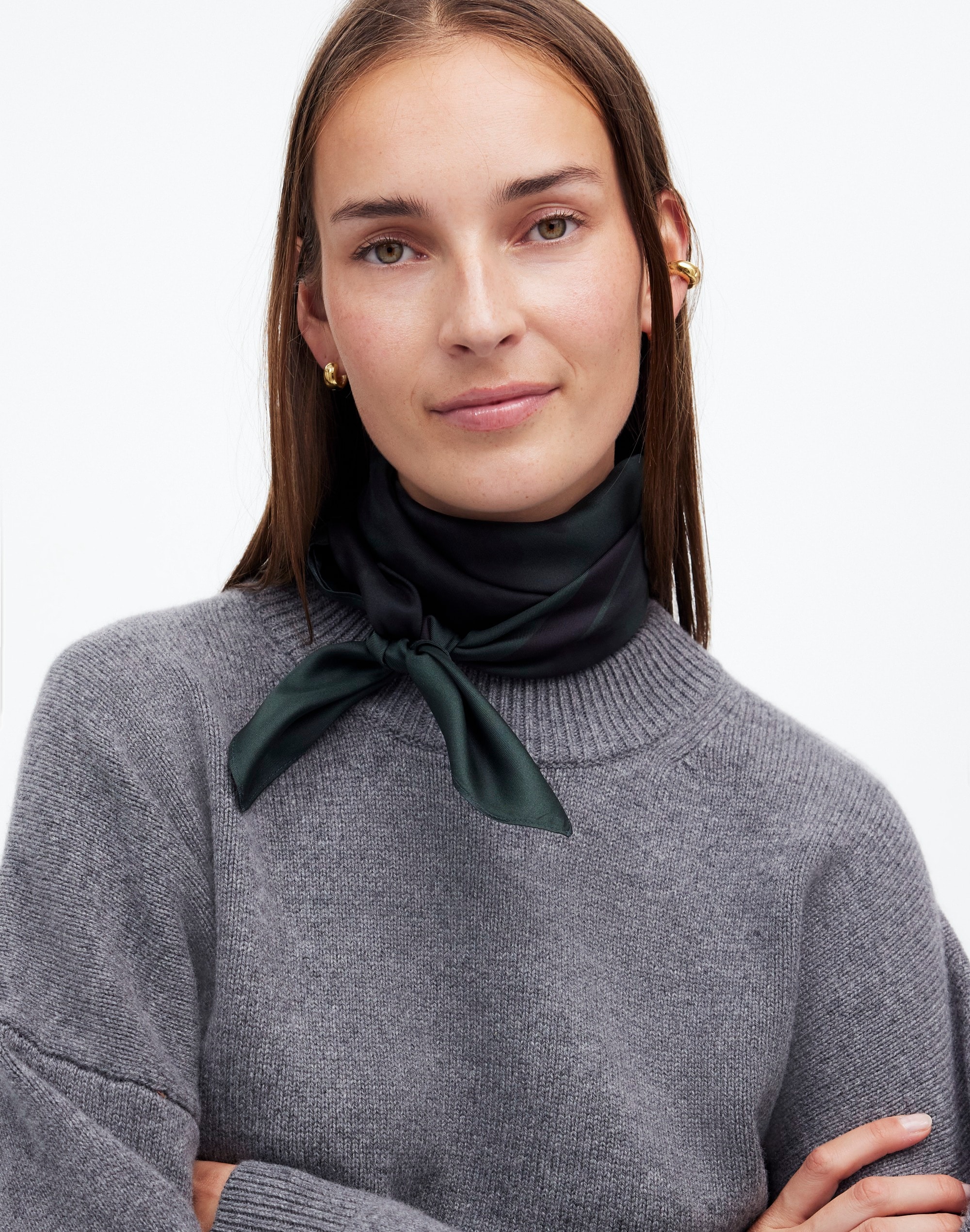 Oversized Silk Bandana