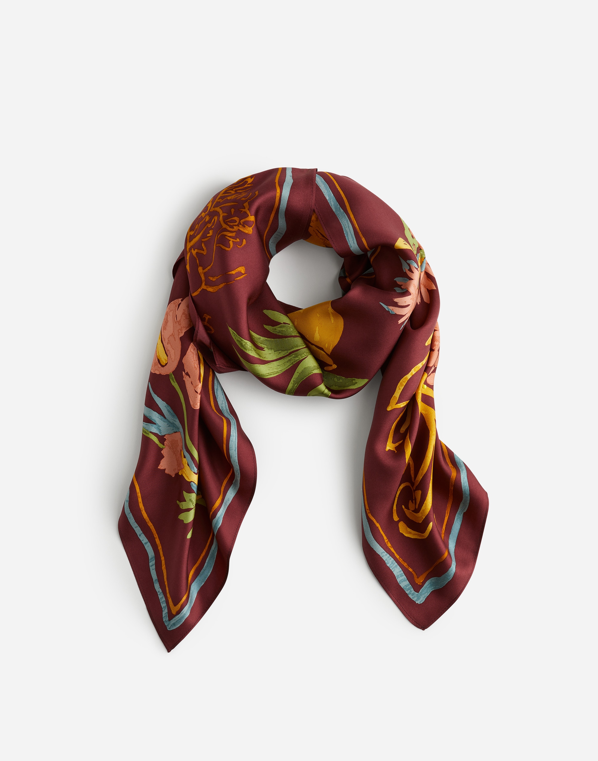 Oversized Silk Bandana