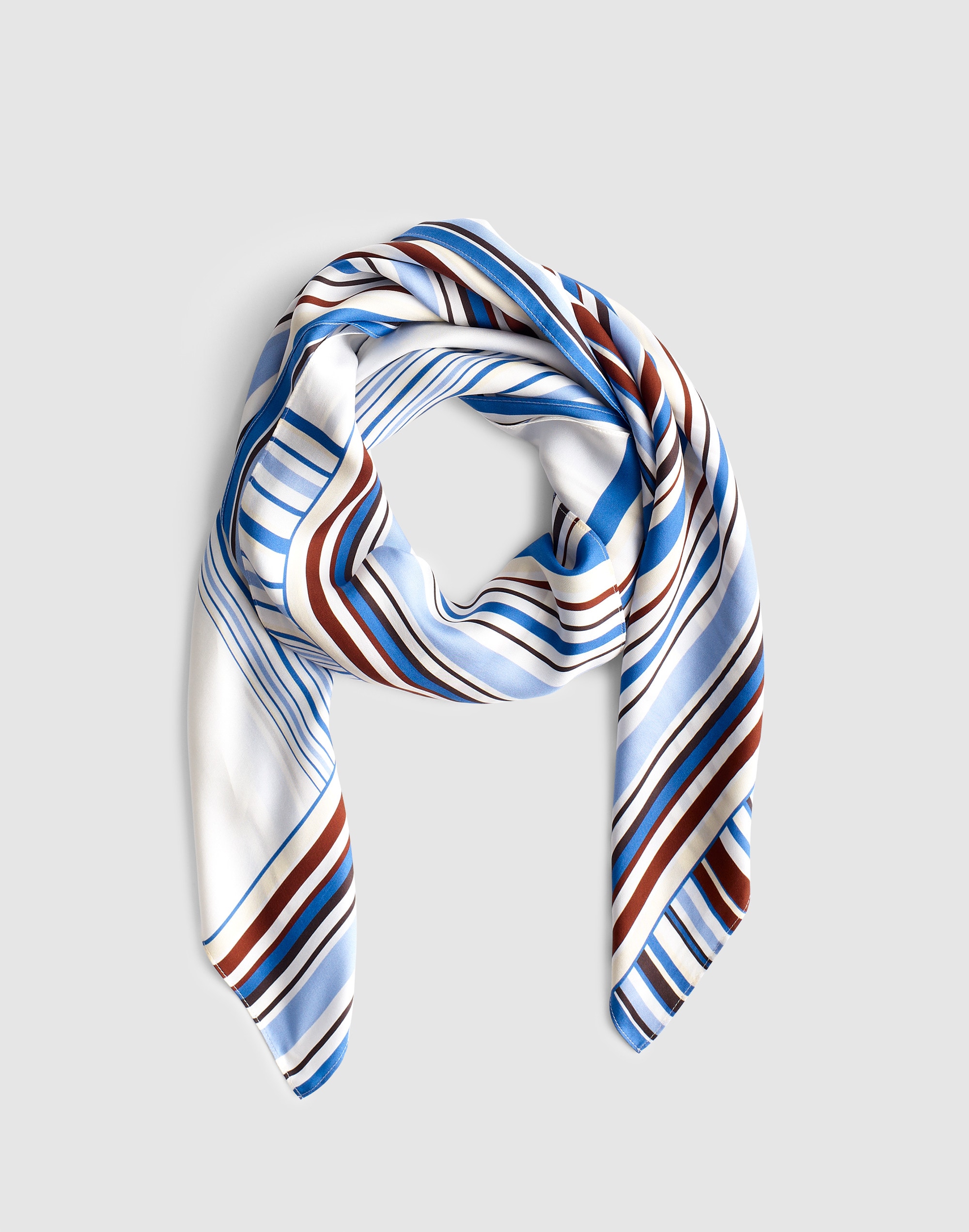 oversized silk bandana