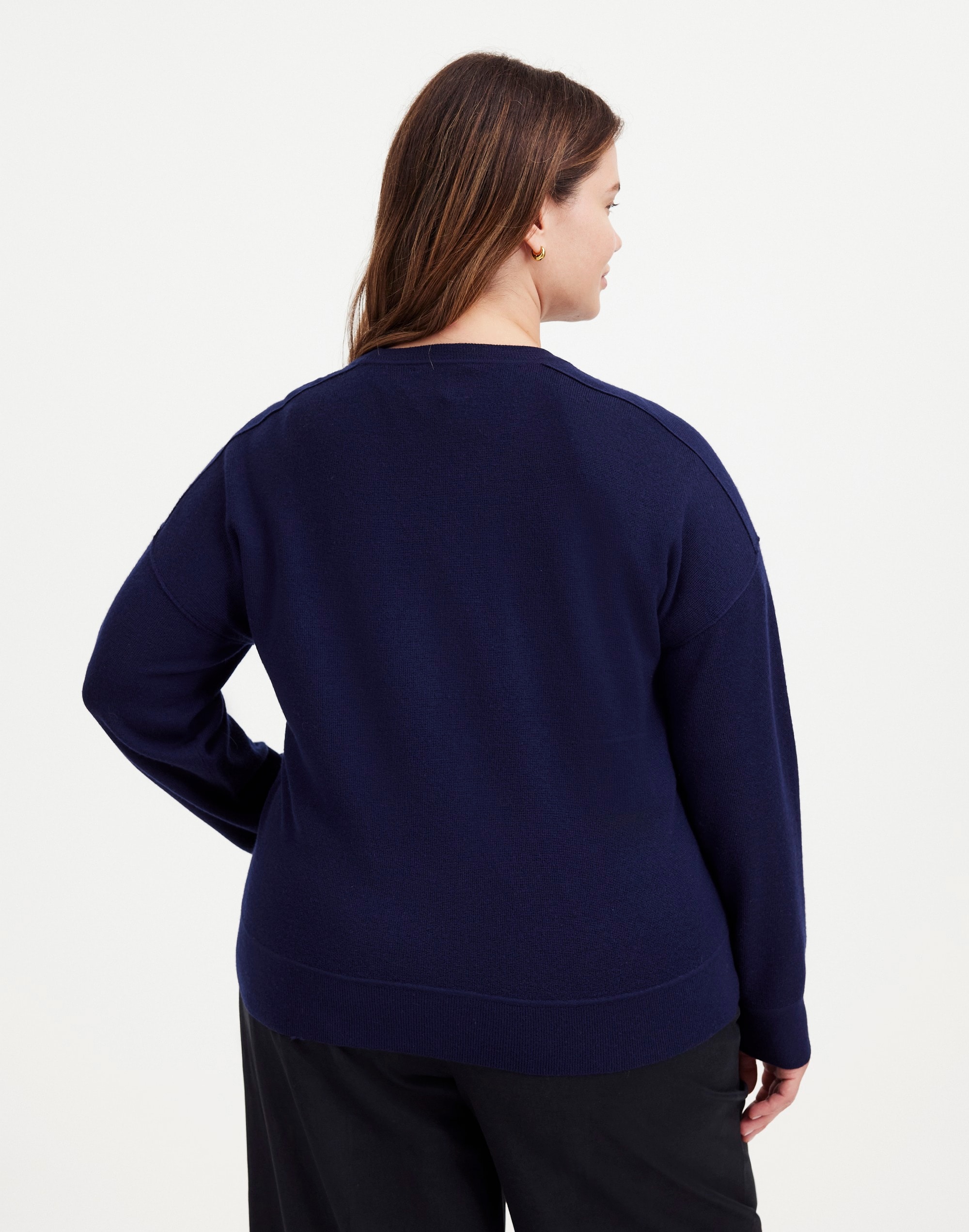 Plus Merino Wool Pullover Sweater