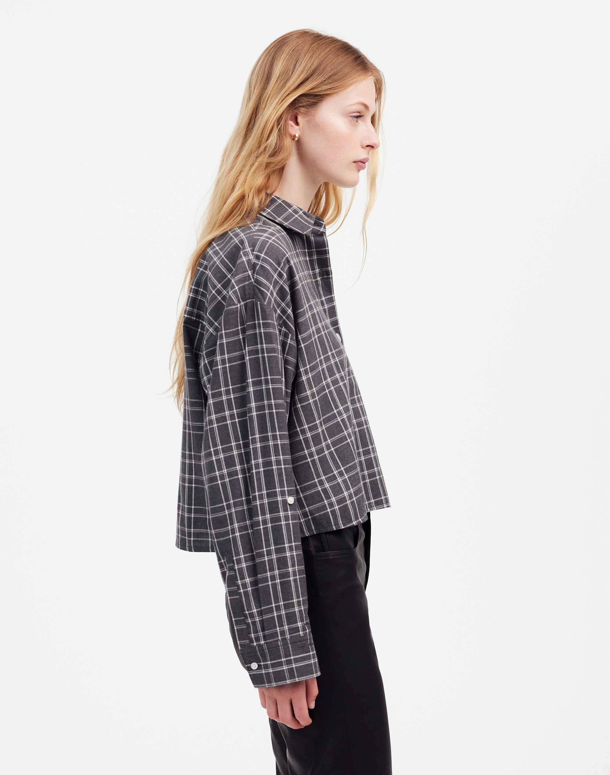 Straight-Hem Shirt