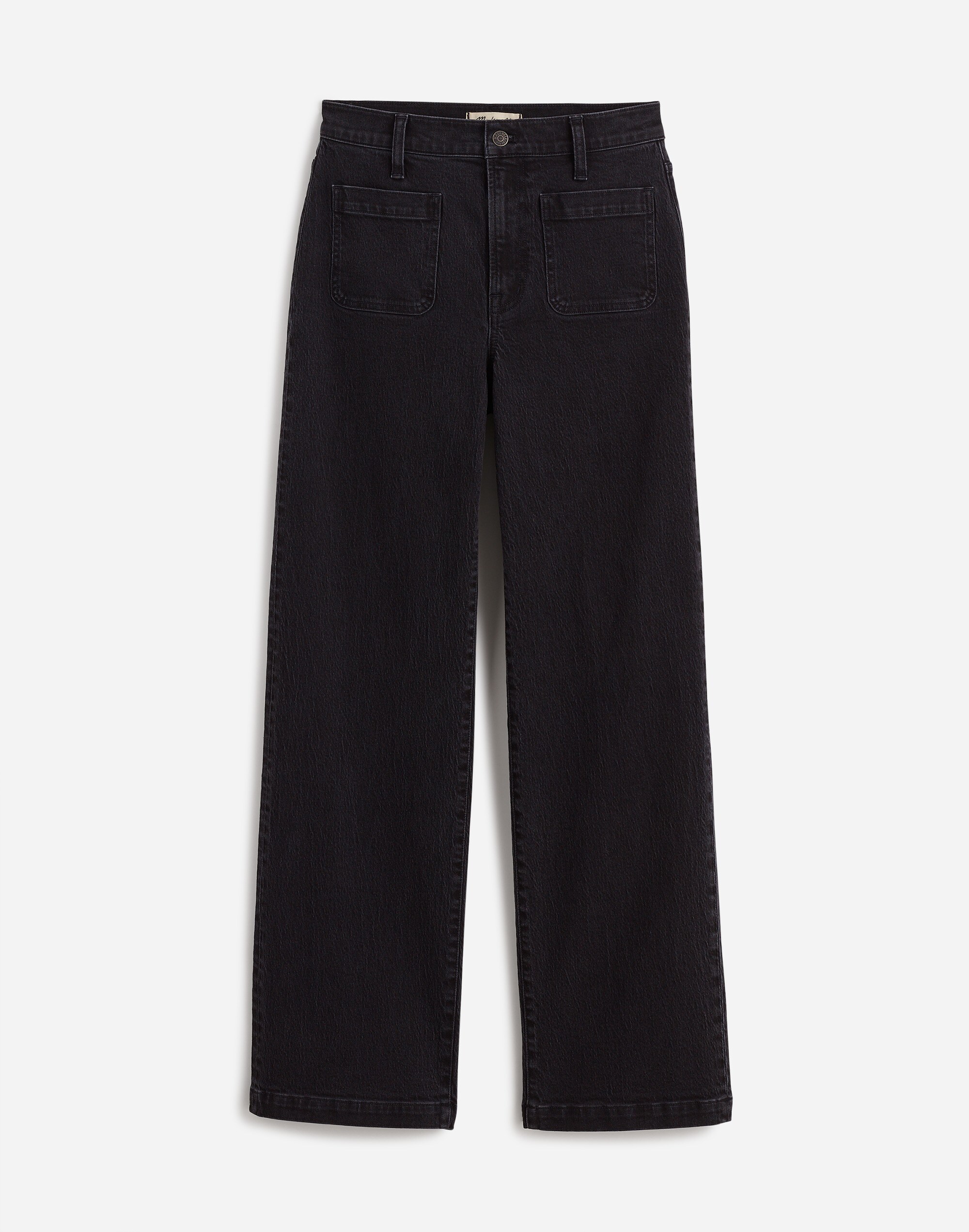 The Tall Emmett Wide-Leg Full Length Jean: Patch Pocket Edition