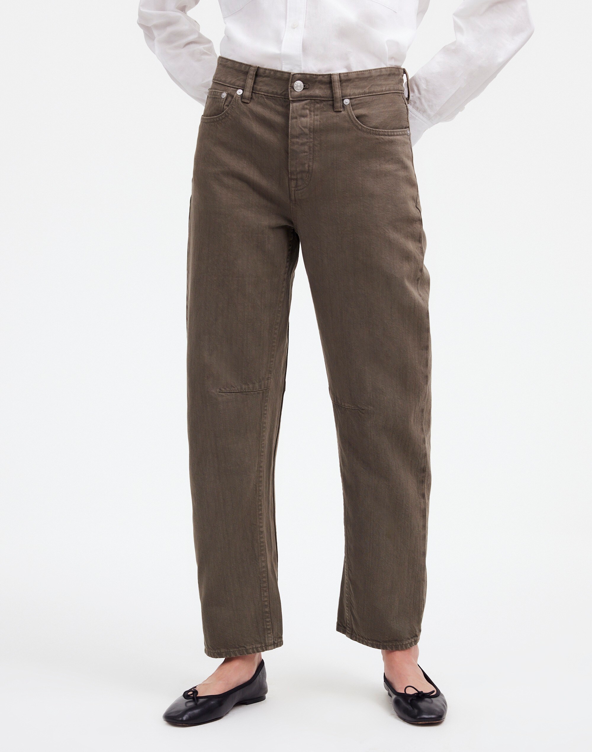 The Darted Barrel-Leg Jean