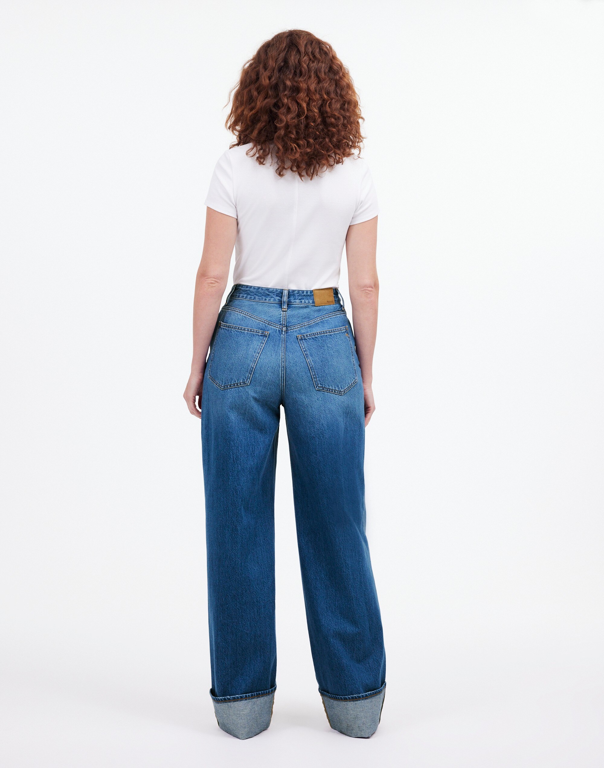 Curvy Superwide-Leg Jeans in Fannin Wash