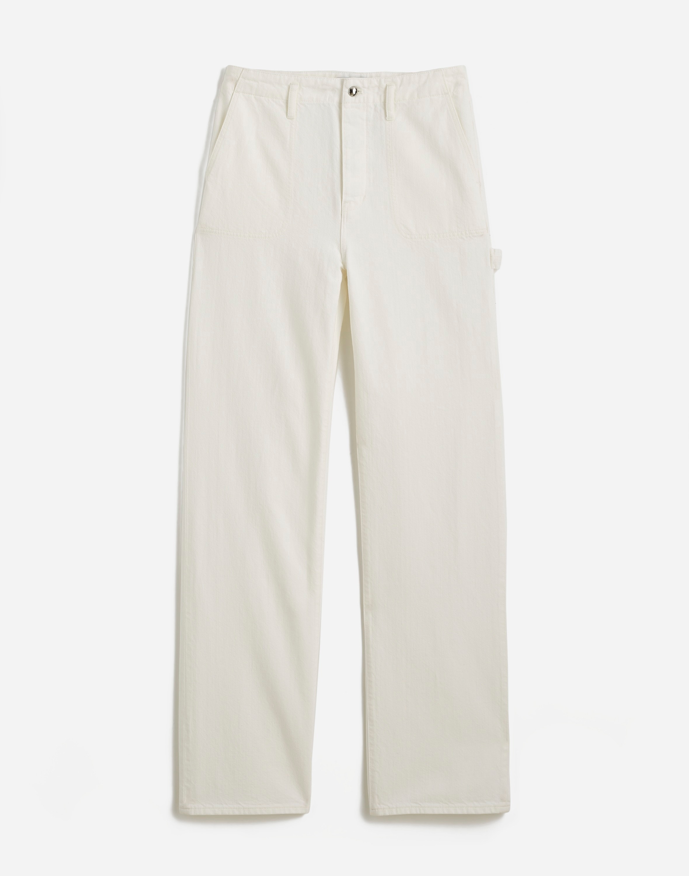 Alexa Chung for Madewell Workwear Jeans in True White