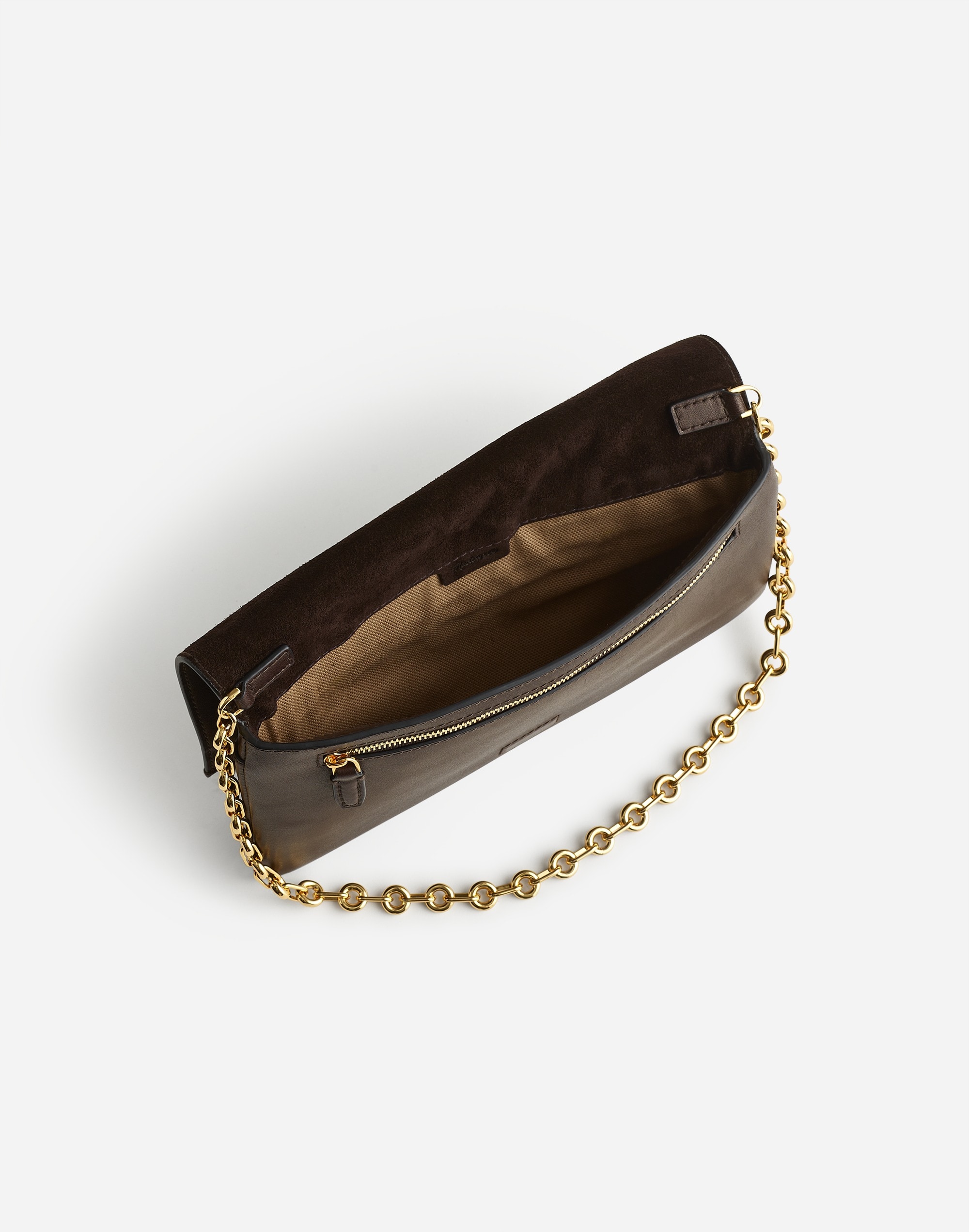 Chain-Strap Shoulder Bag