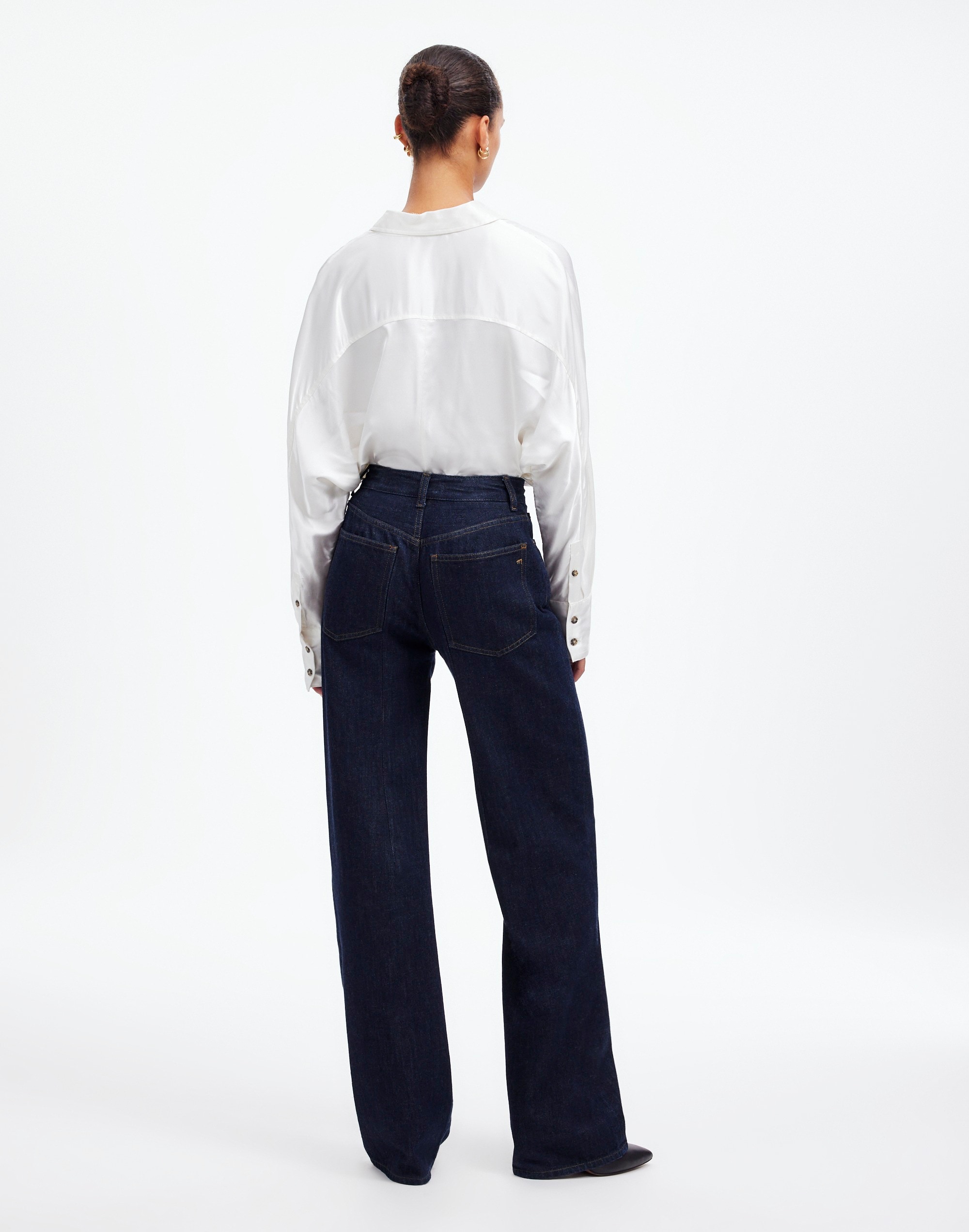 The Perfect Vintage Wide-Leg Jean: Softdrape Denim Edition