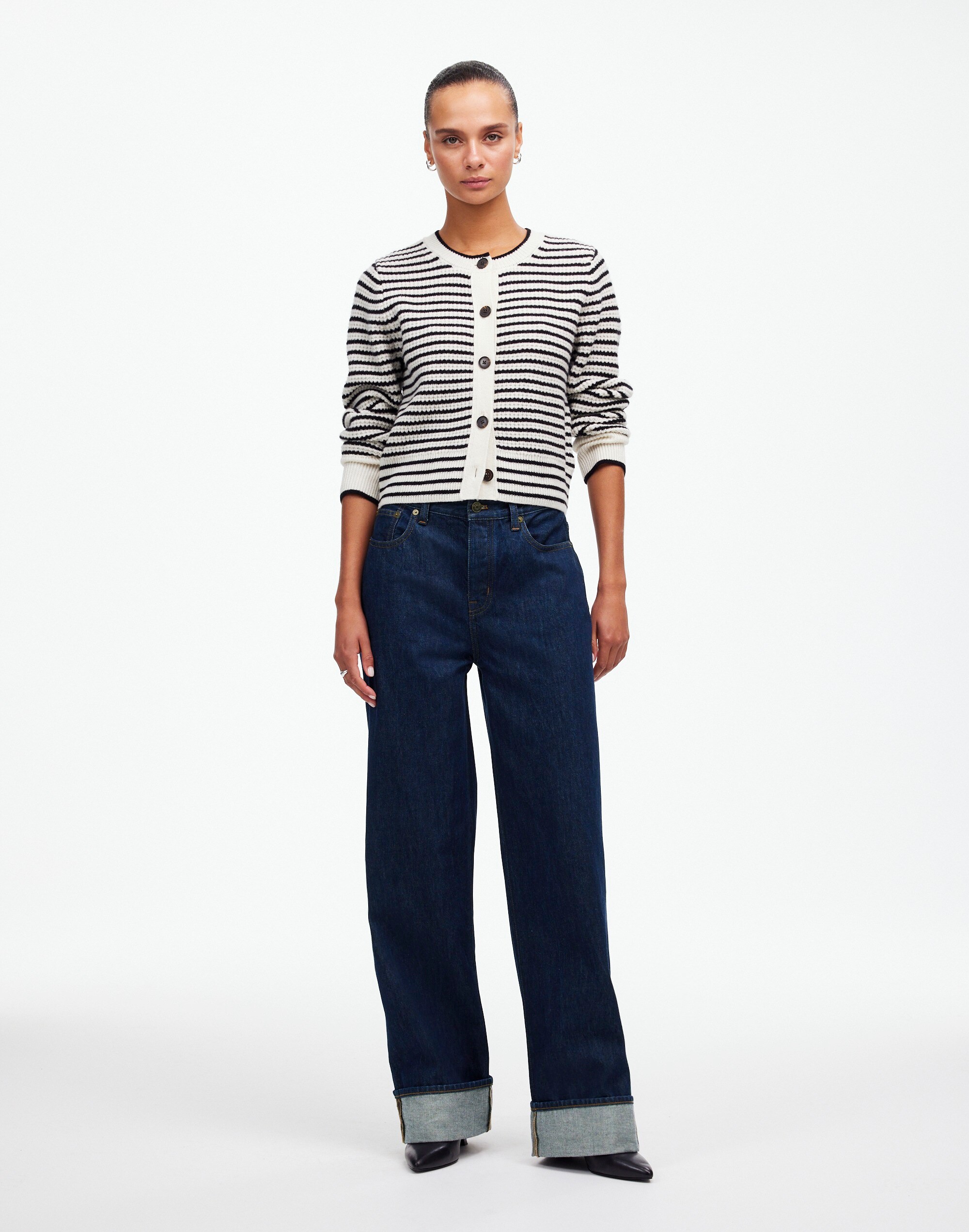 Petite Low-Slung Baggy Jeans