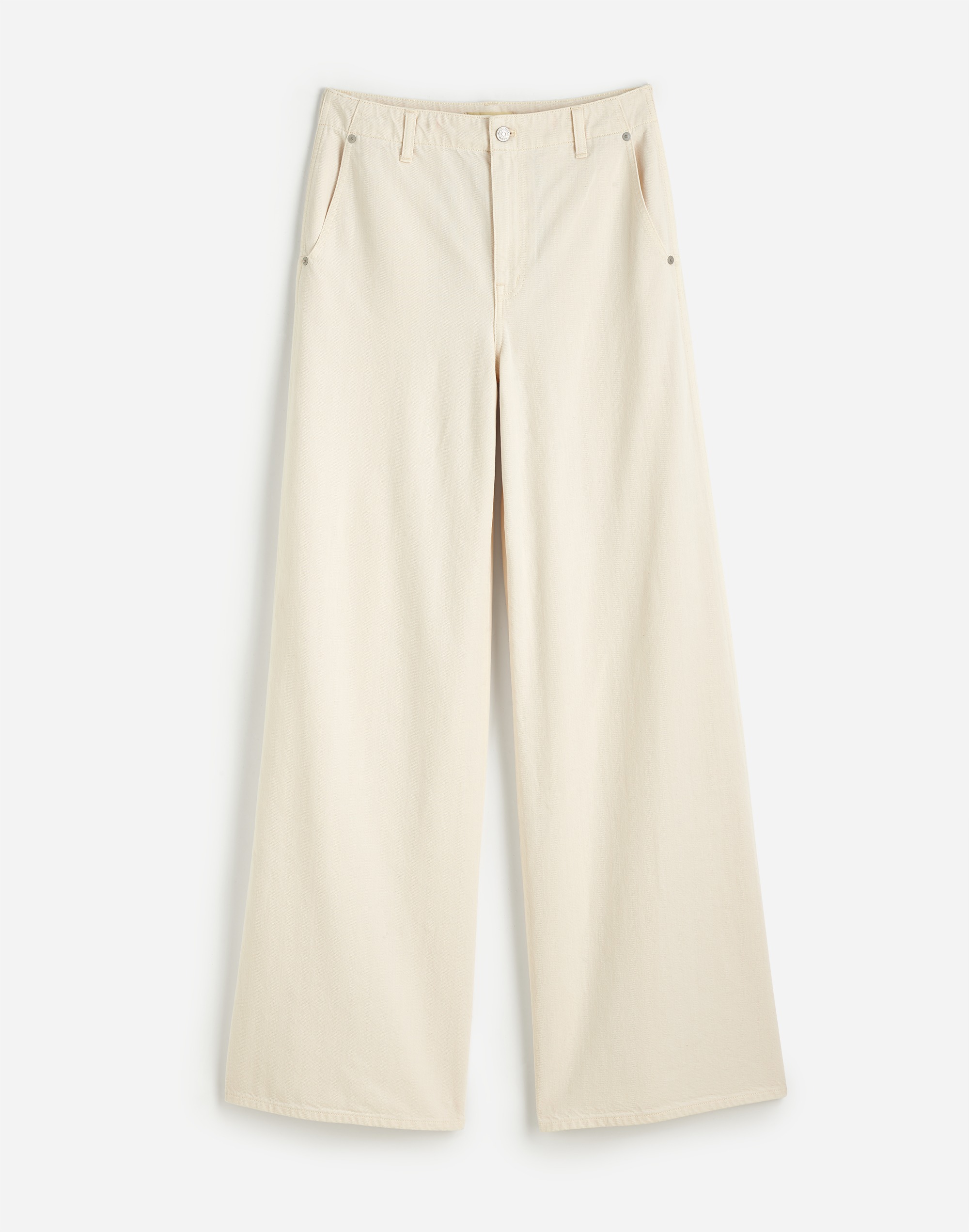 Wide Sweep Denim Trousers
