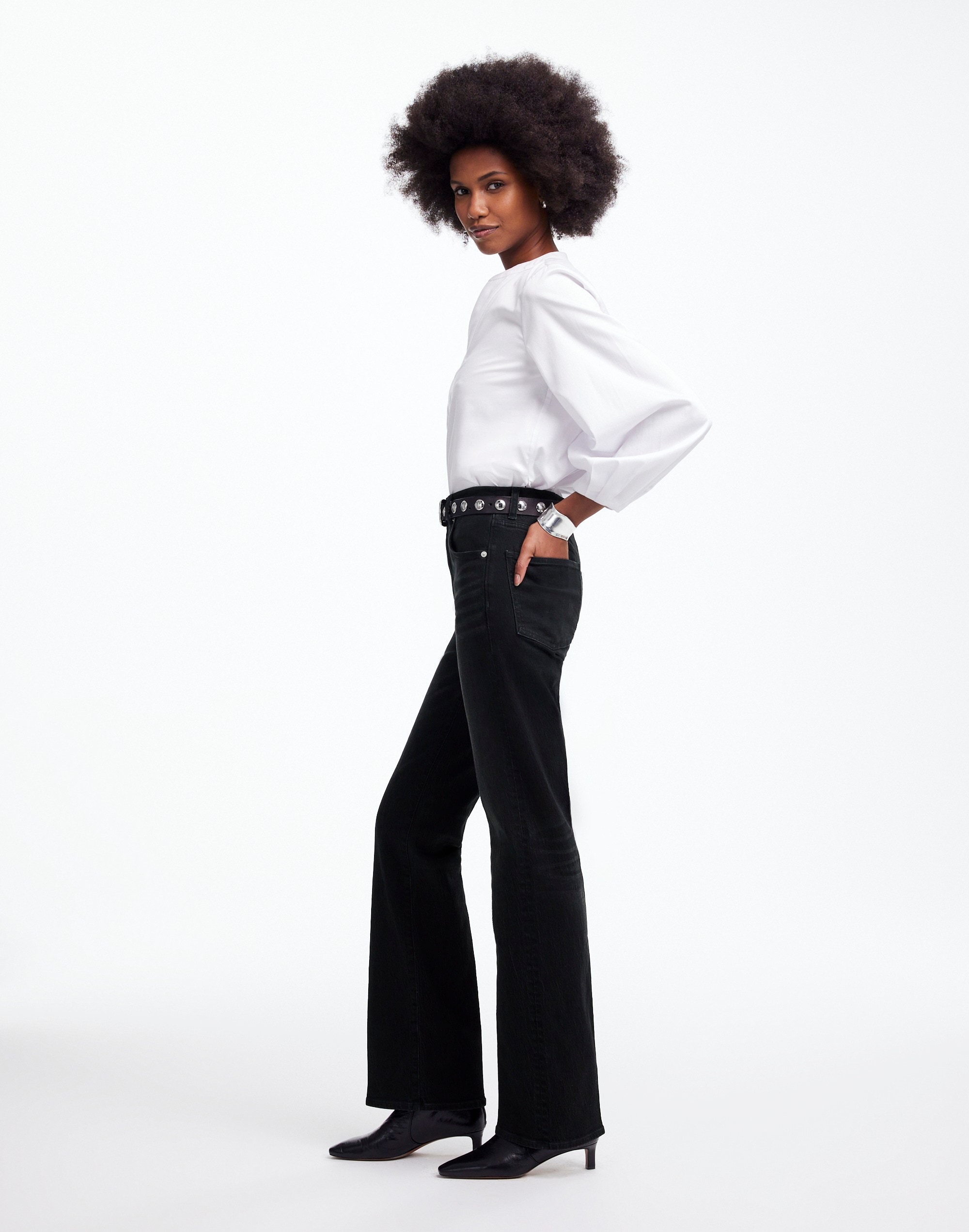 Relaxed Bootcut Jeans