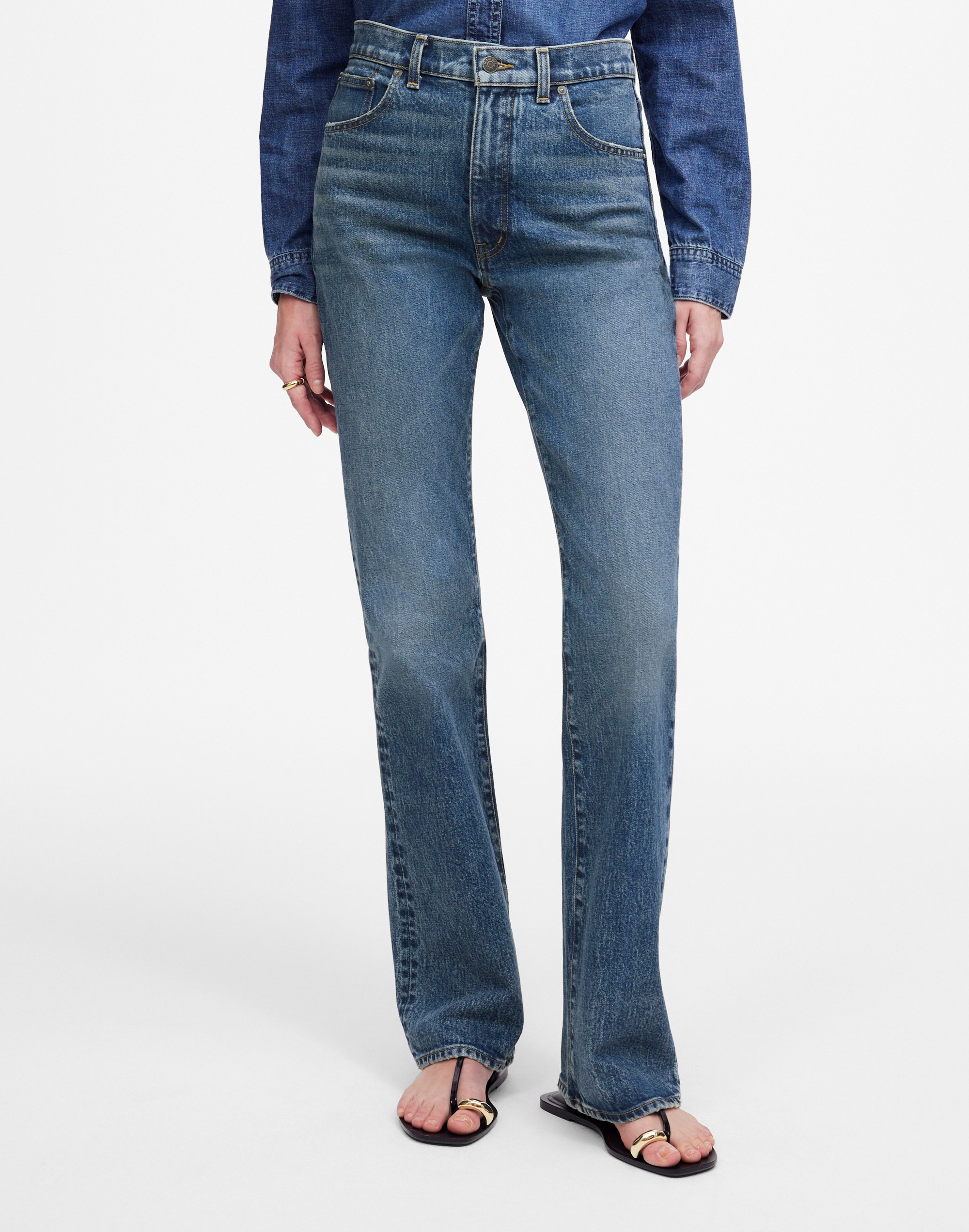 Relaxed Bootcut Jeans