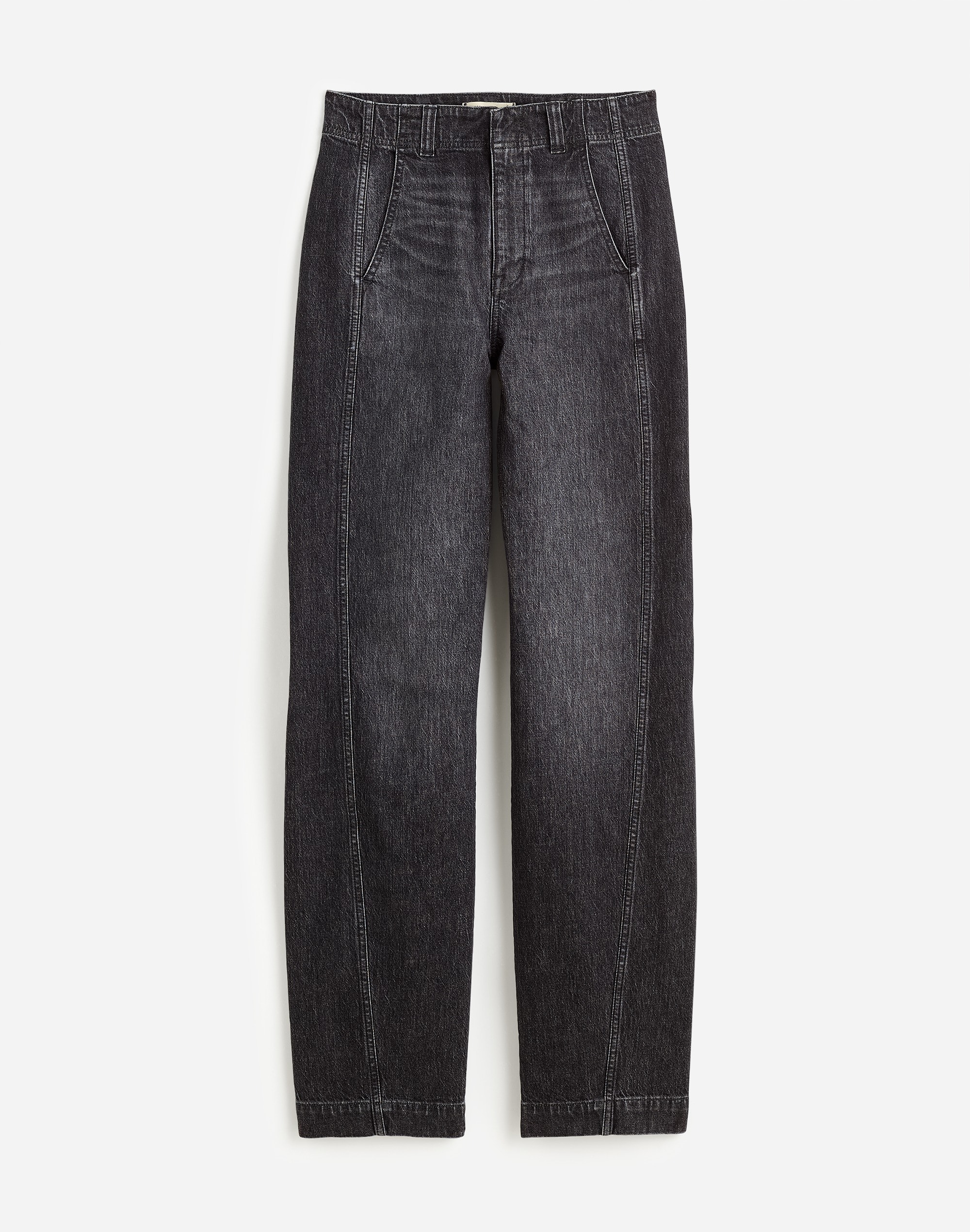 Tapered Denim Trousers