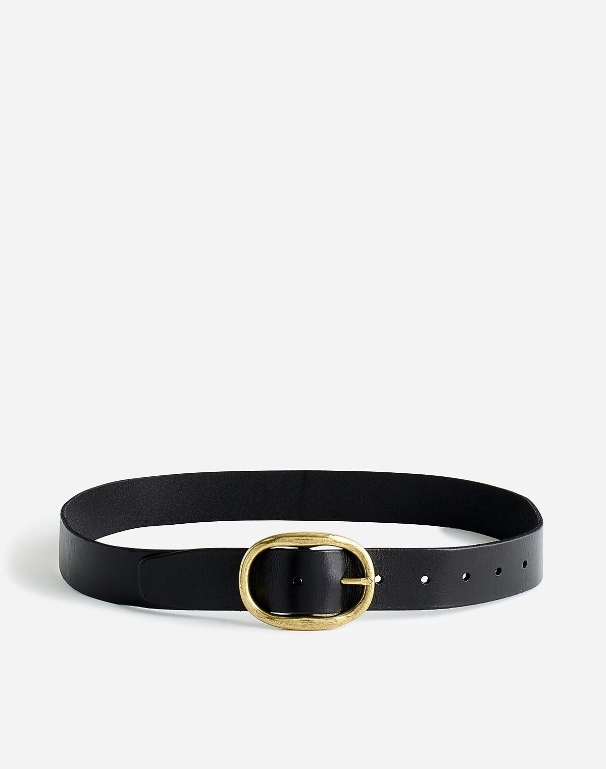 Oval-Buckle Belt