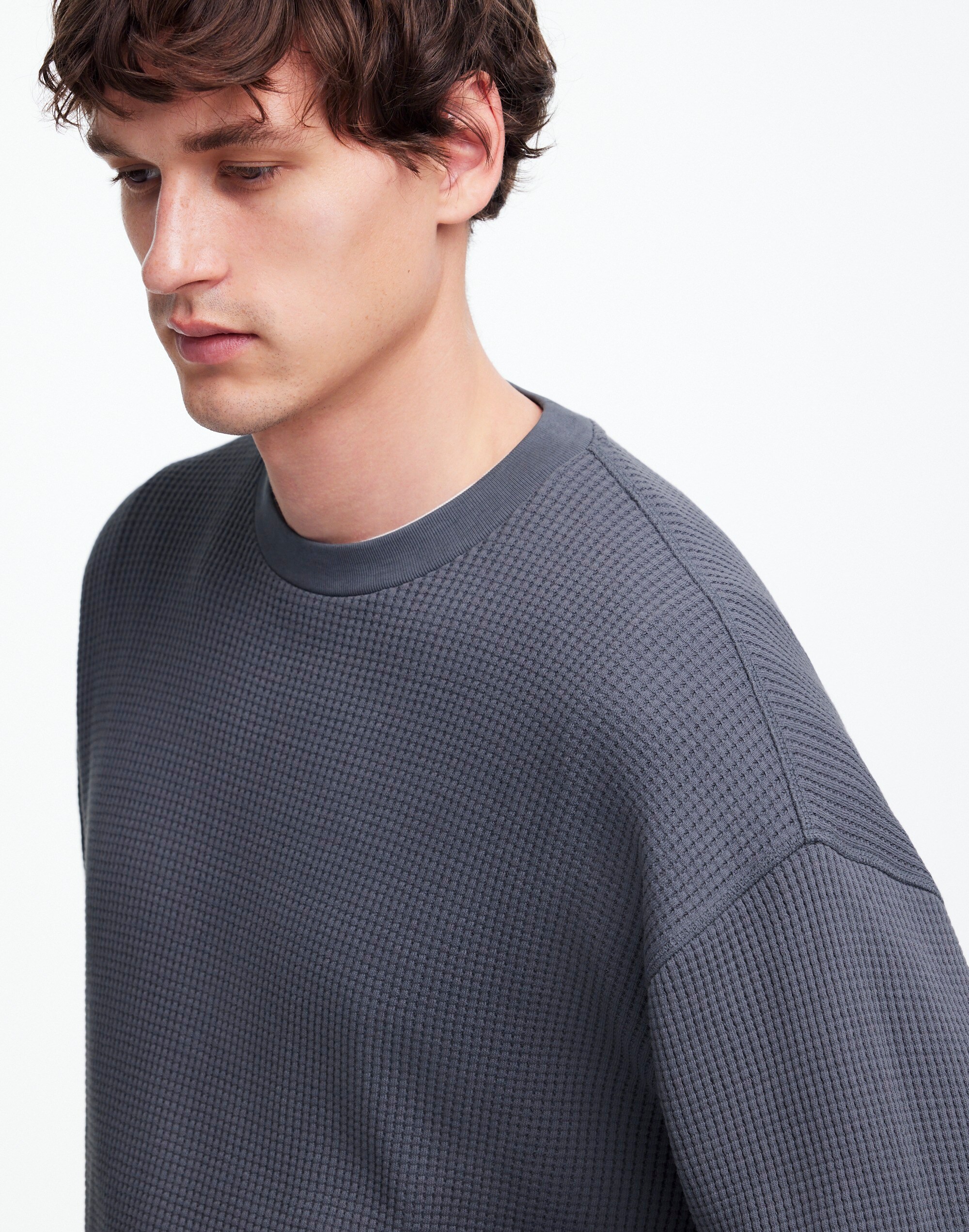 Cotton Thermal Sweatshirt