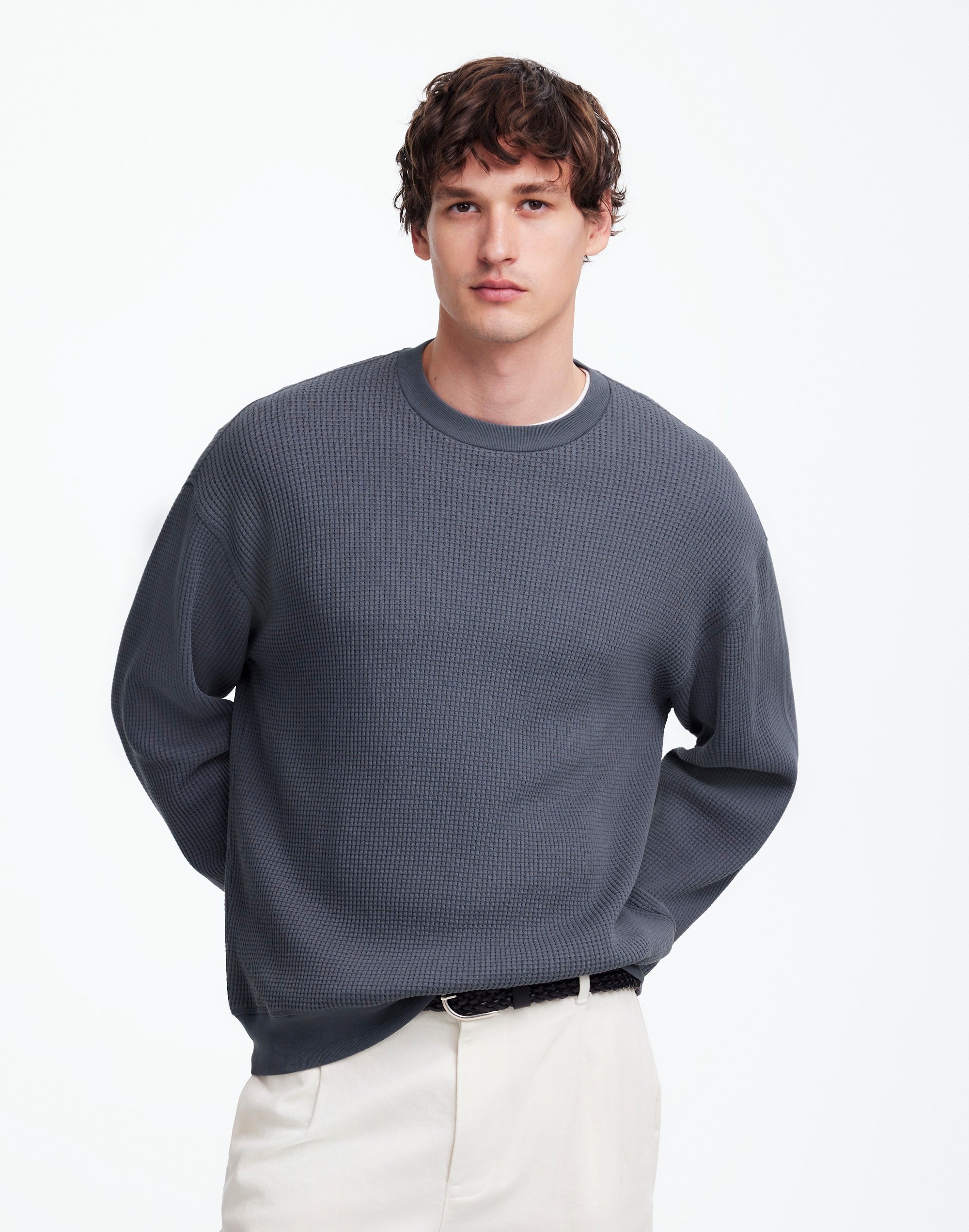 Cotton Thermal Sweatshirt