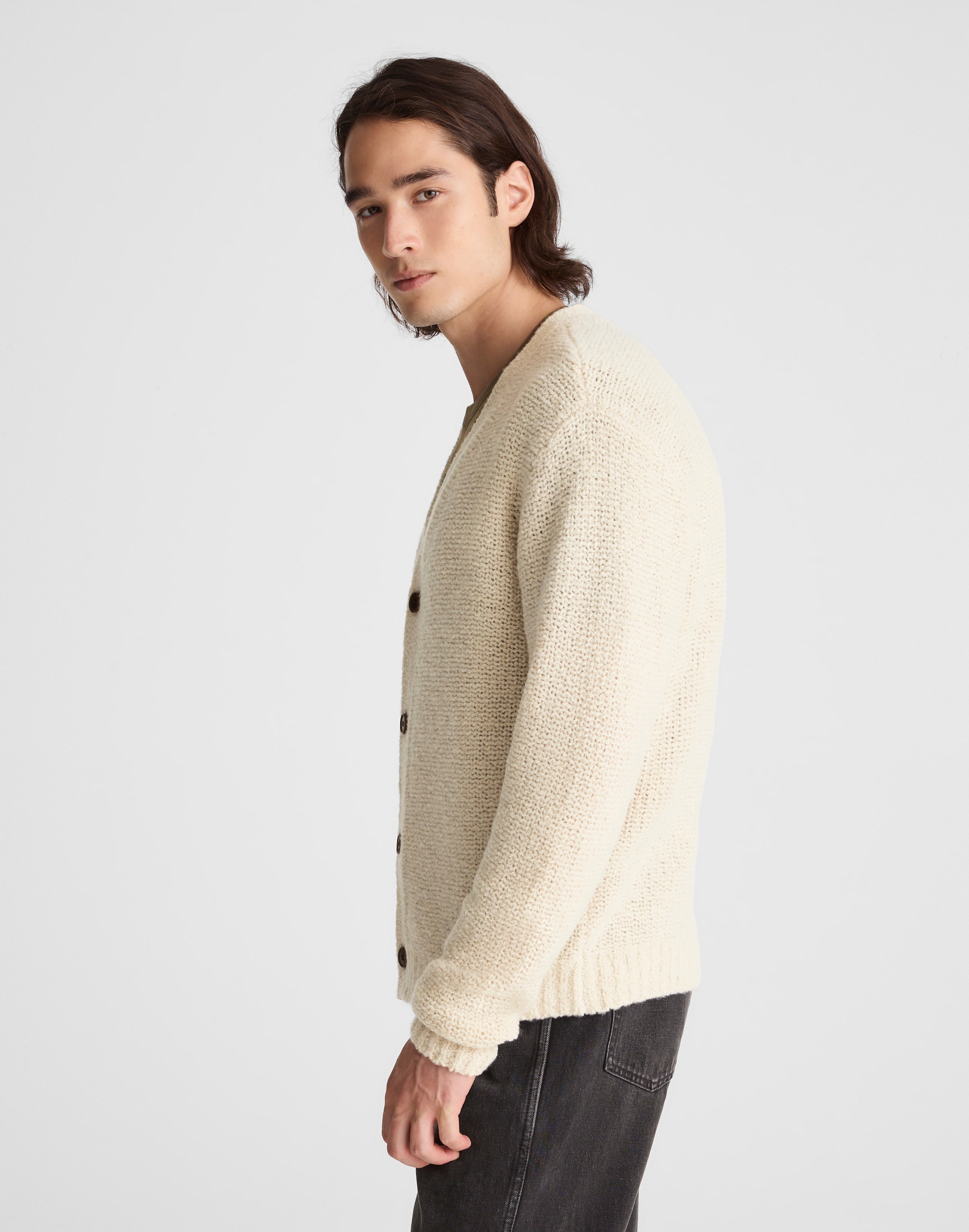 Bouclé Cardigan
