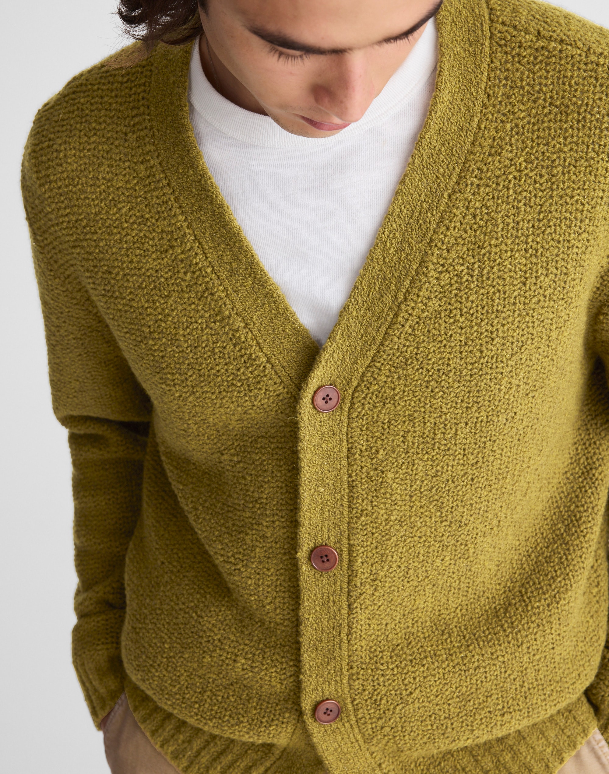 Boucl&eacute; Cardigan