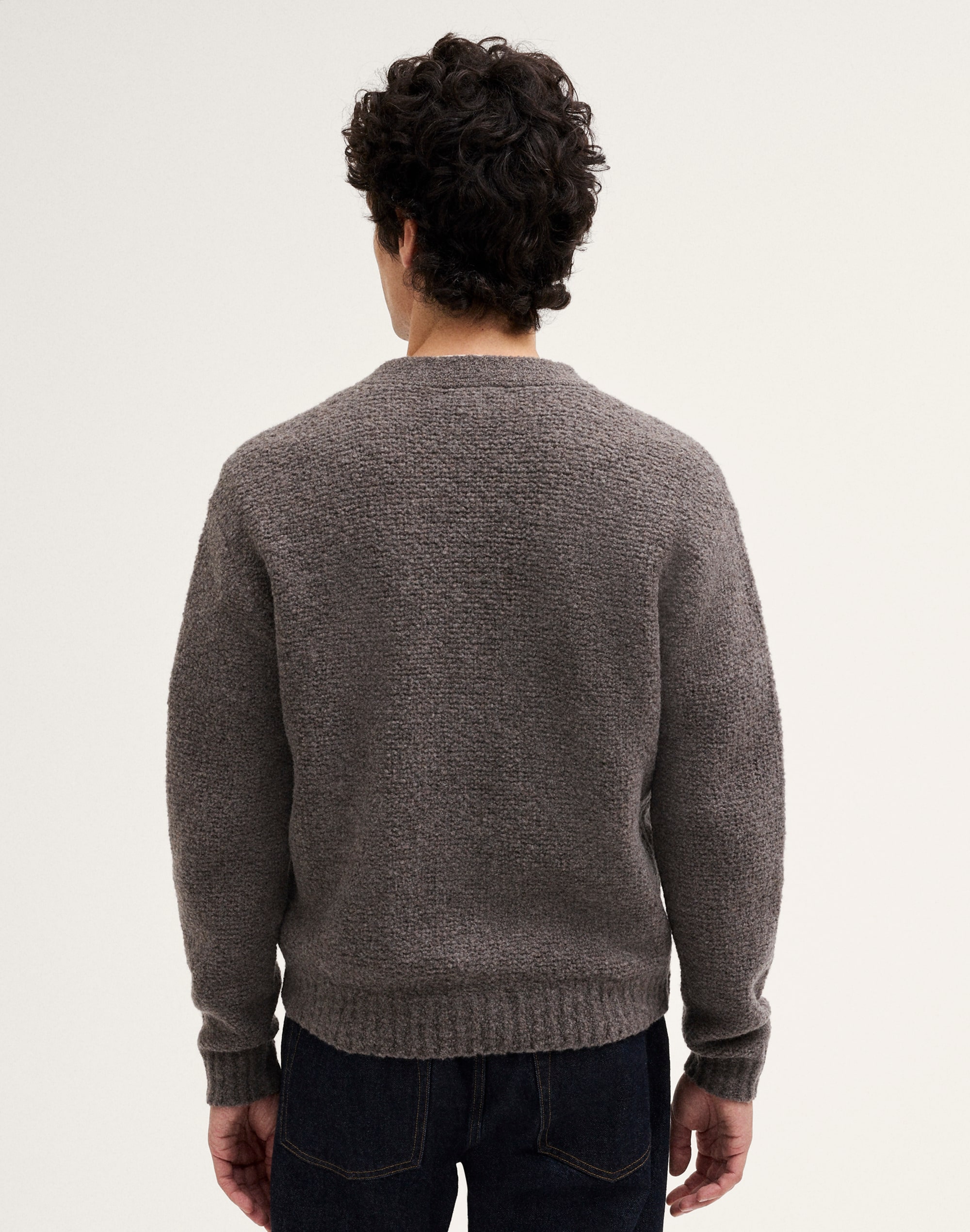 Boucl&eacute; Cardigan