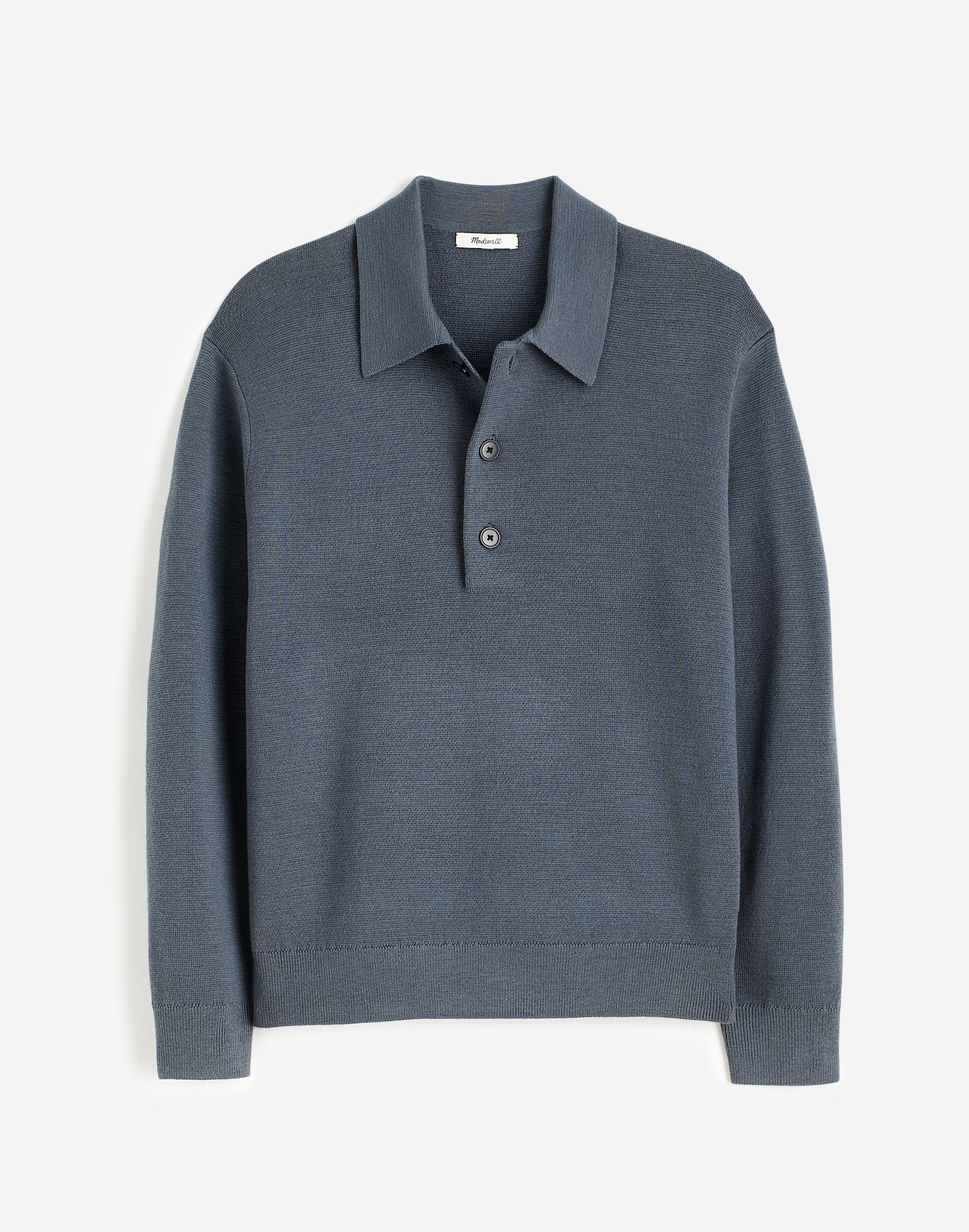 Milano-Knit Sweater Polo Shirt in Merino Wool