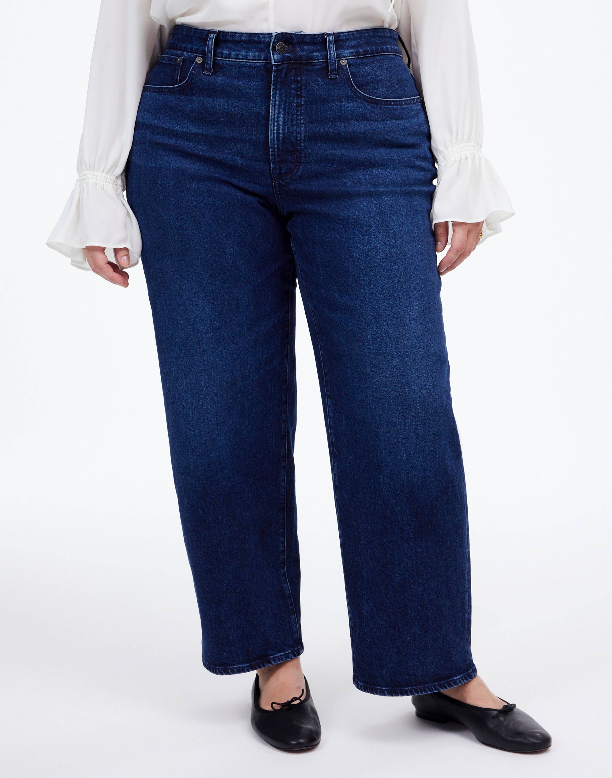 The Plus Perfect Vintage Wide-Leg Jean