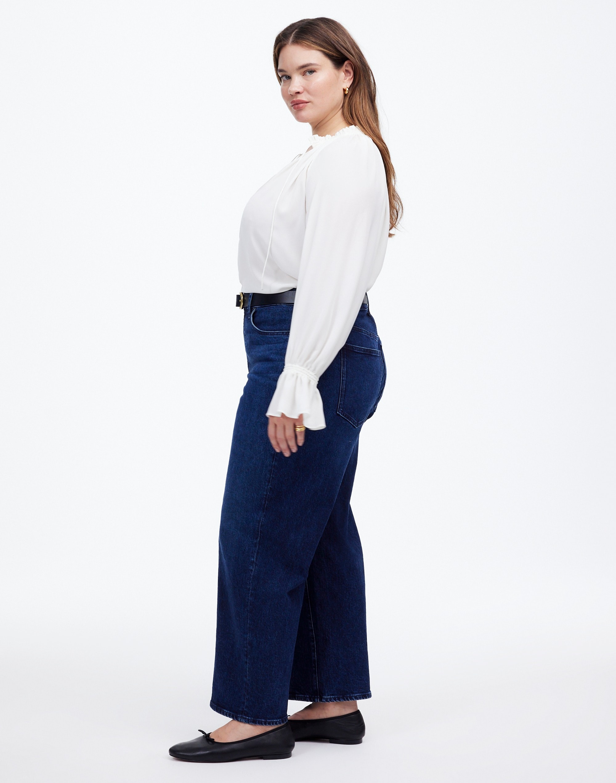 The Plus Perfect Vintage Wide-Leg Jean